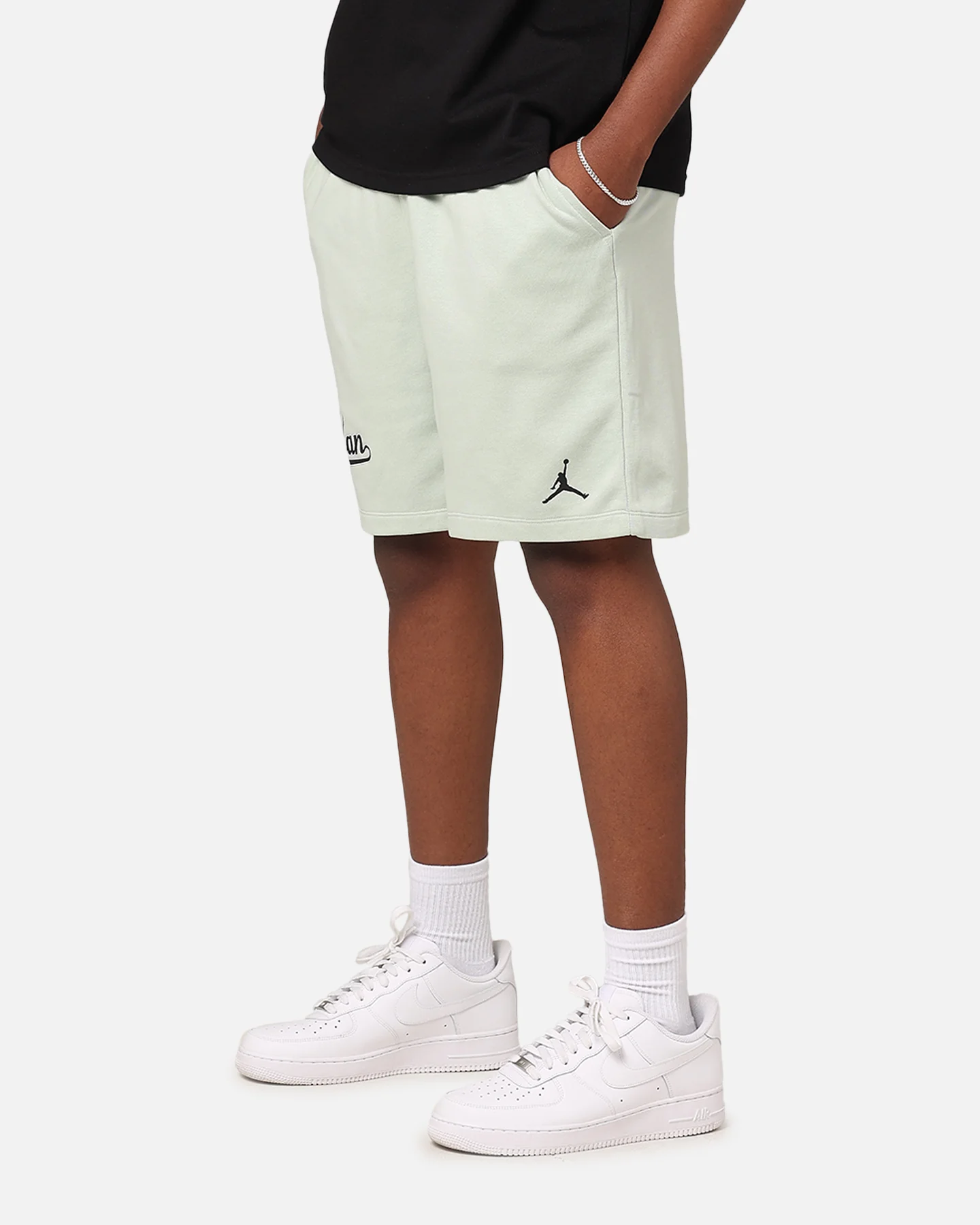 Jordan MVP Flight Fleece Short Seafoam/Black - Image 6