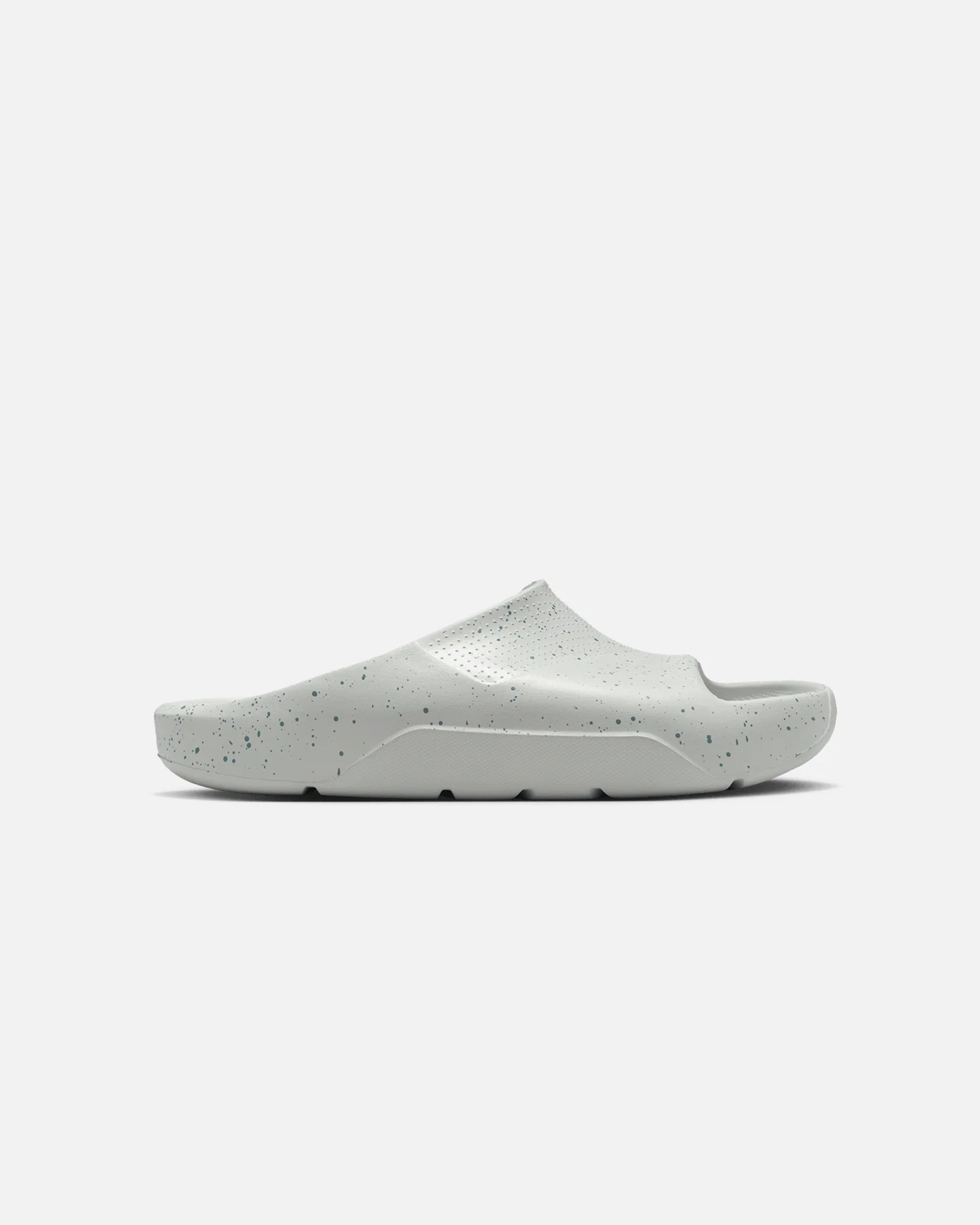 Jordan Post Slides Light Silver/Light Silver - Image 4