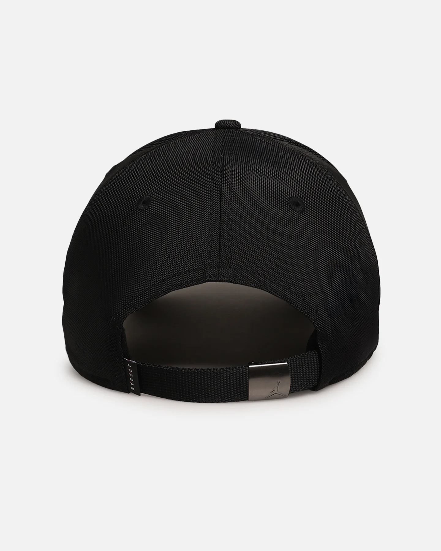 Jordan Rise Structured Metal Jumpman Strapback Hat Black - Image 2