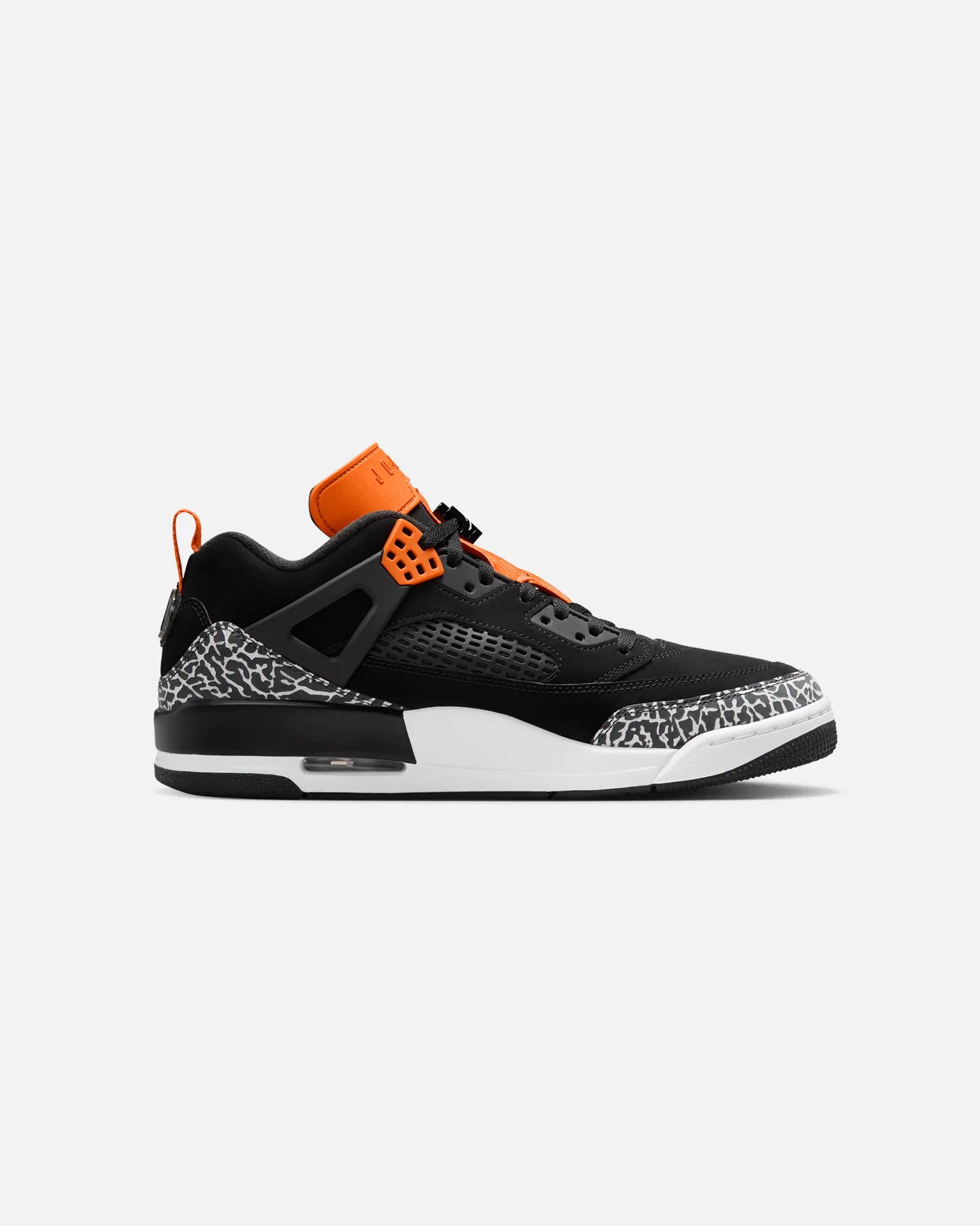 Jordan Spizike Low Black/Black-Starfish/White - Image 4