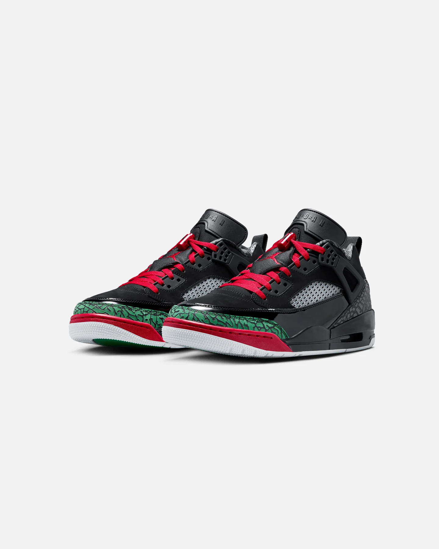 Jordan Spizike Low "Black/Red" Black/Varsity Red - Image 2
