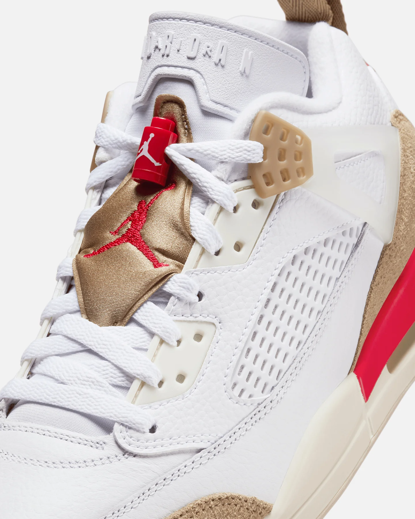 Jordan Spizike Low White/Red - Image 6
