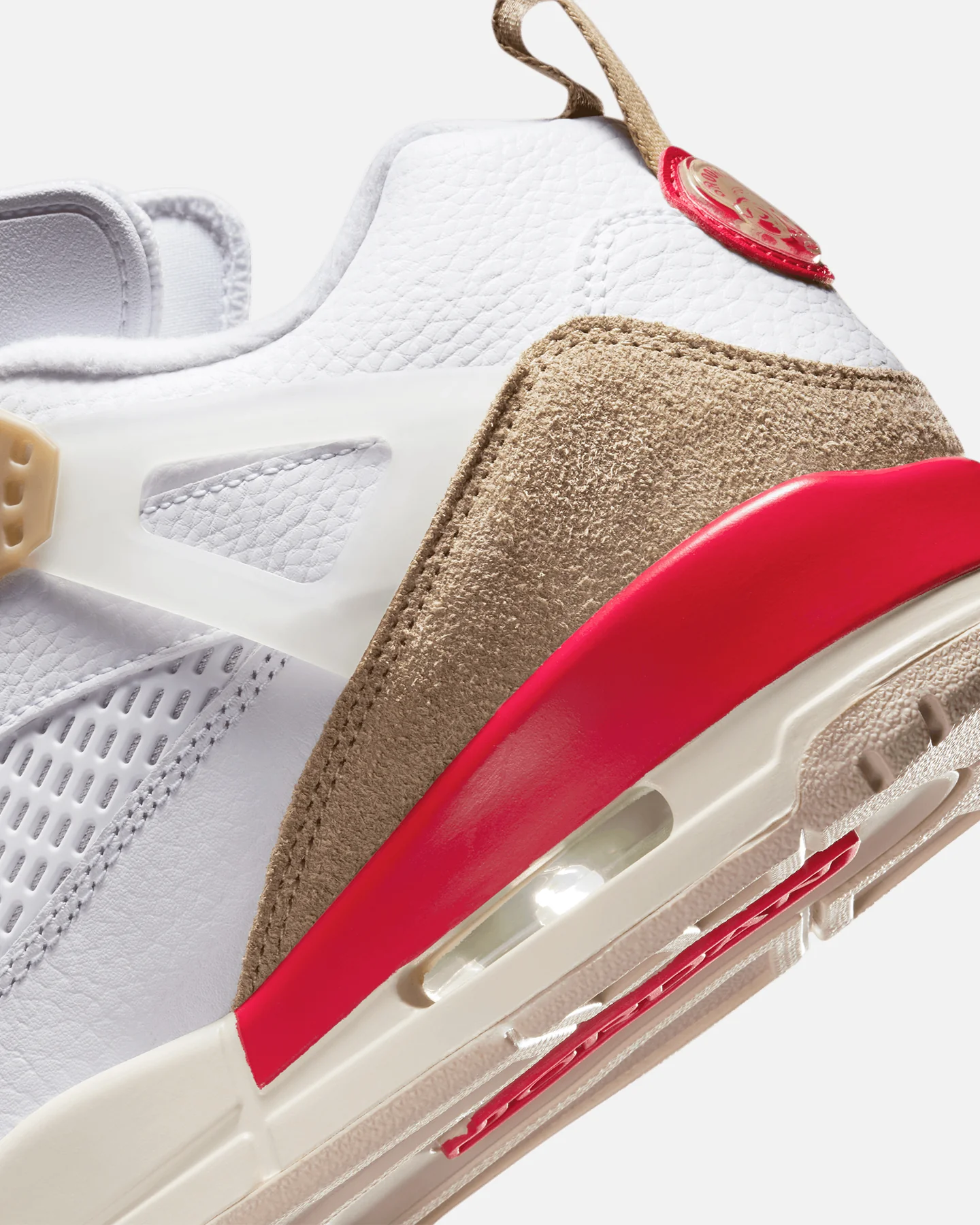 Jordan Spizike Low White/Red - Image 8