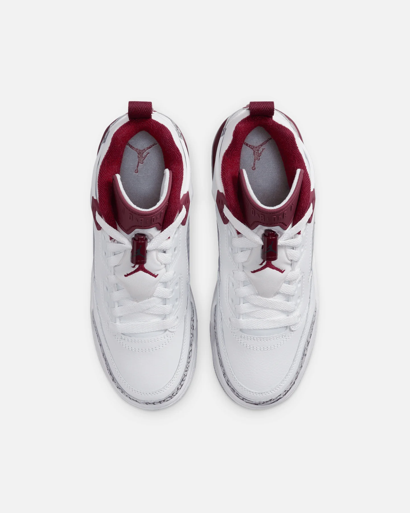 Jordan Kids' Spizike Low (GS) White/Team Red - Image 7