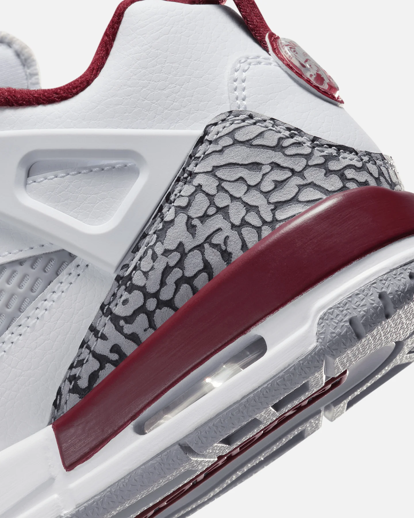 Jordan Kids' Spizike Low (GS) White/Team Red - Image 8