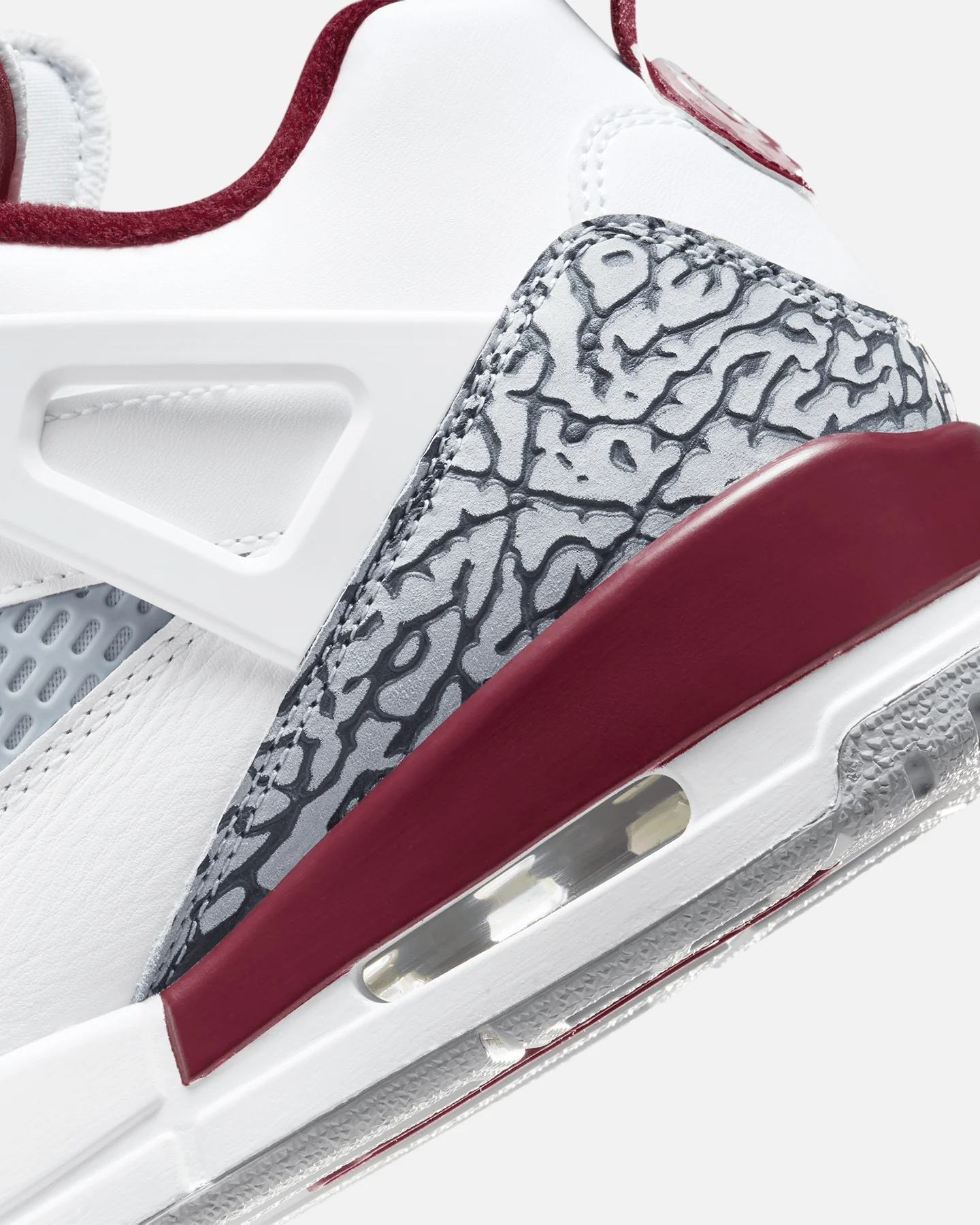 Jordan Spizike Low White/Team Red-Wolf Grey - Image 8