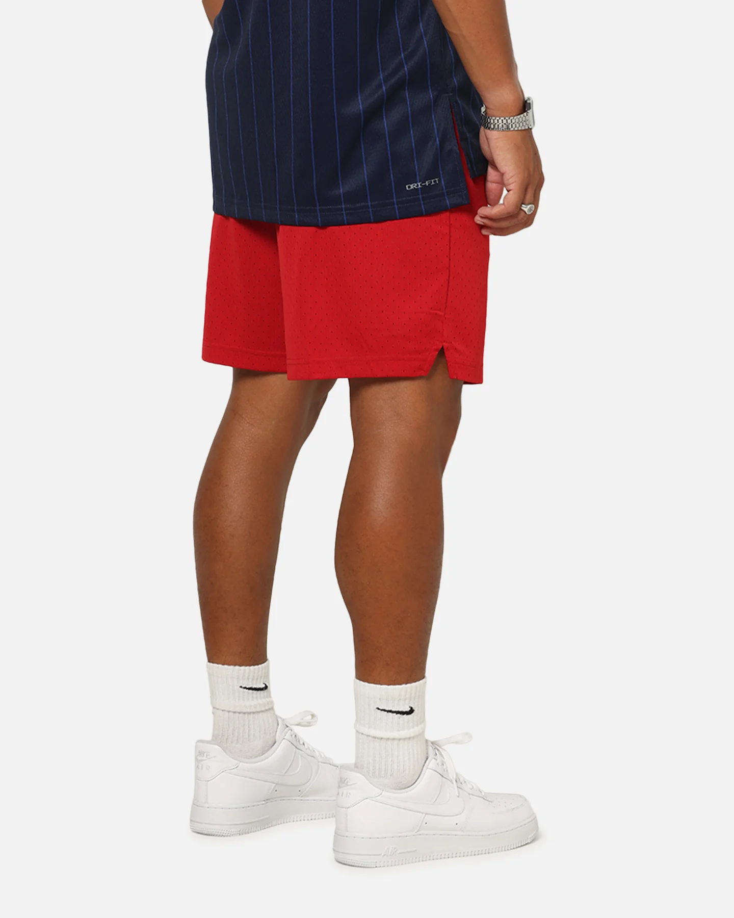 Jordan Sport Dri-FIT Mesh Shorts Gym Red/Black - Image 5