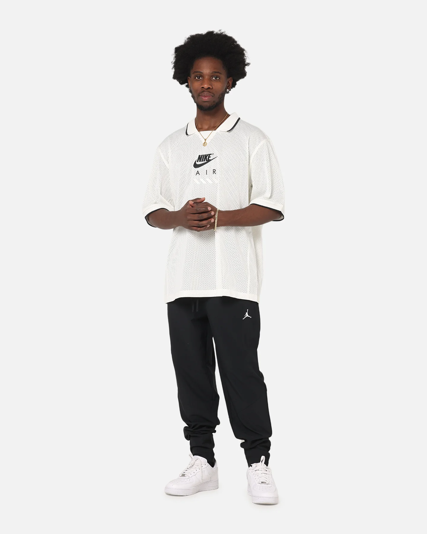 Jordan Sport Dri-FIT Woven Pants Black/Black/White - Image 2