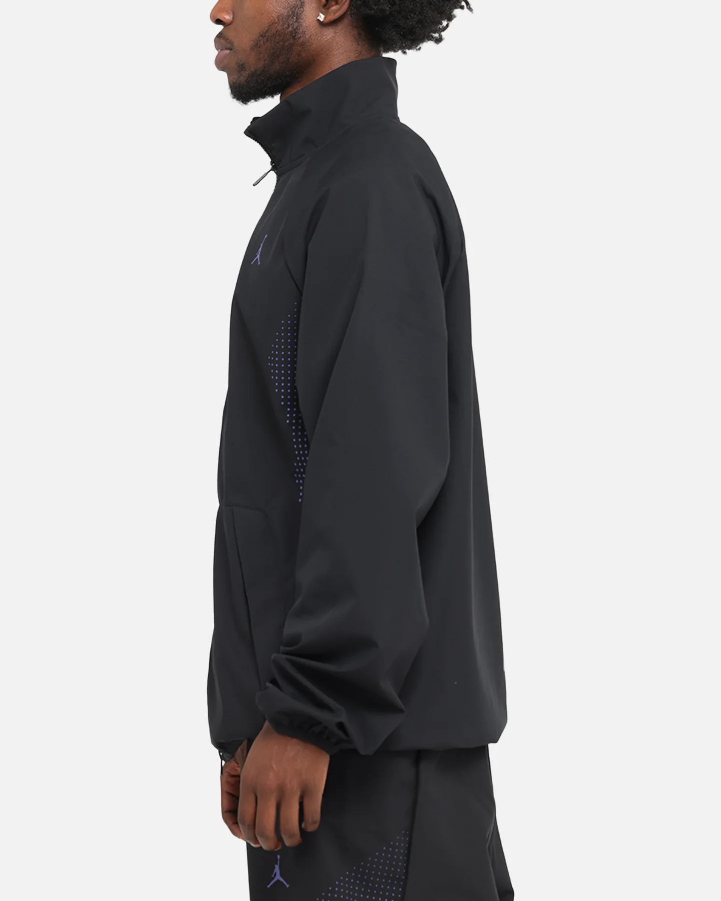 Jordan Sport Jam Sport Warm-Up Jacket Black/Purple - Image 6