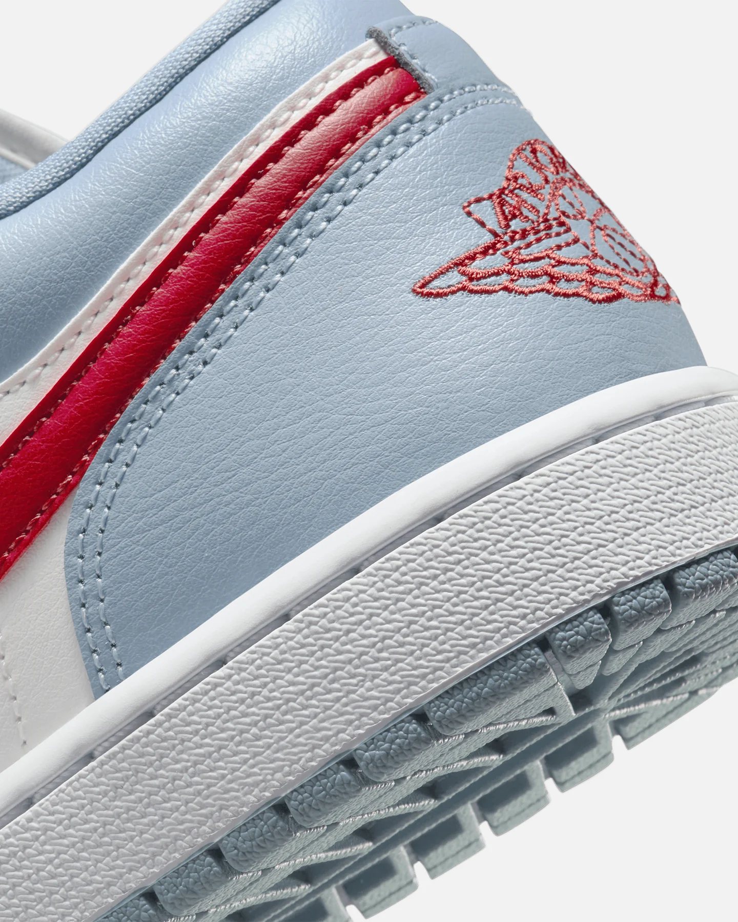 Jordan Women's Air Jordan 1 Low Sail/Dune Red - Image 8