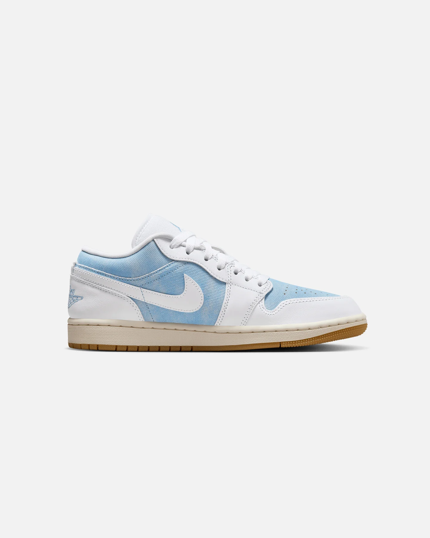 Jordan Women's Air Jordan 1 Low SE "Denim" Blue/Gum - Image 4