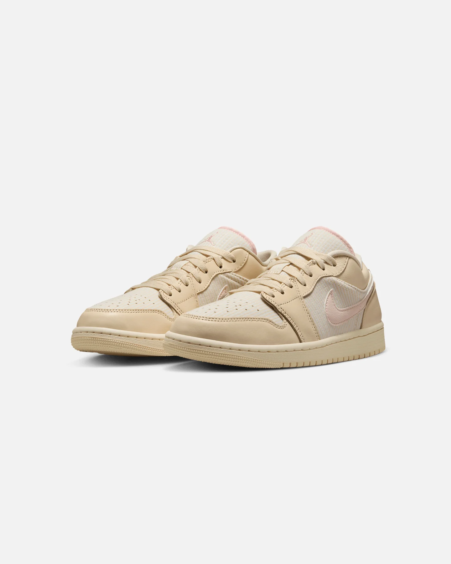 Jordan Women's Air Jordan 1 Low SE "Linen" Muslin/Legend Pink - Image 2