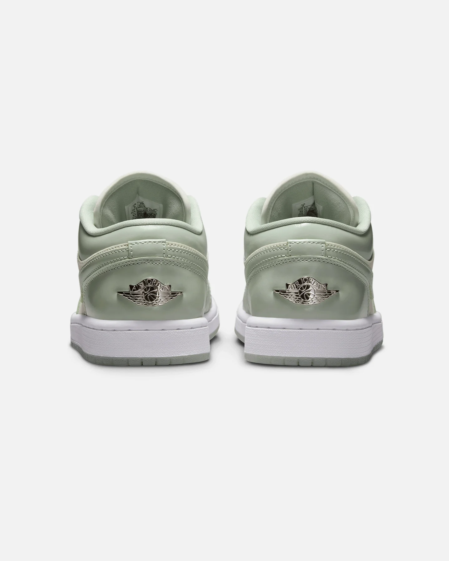 Jordan Women's Air Jordan 1 Low SE Sail/Seafoam Metallic Silver - Image 3