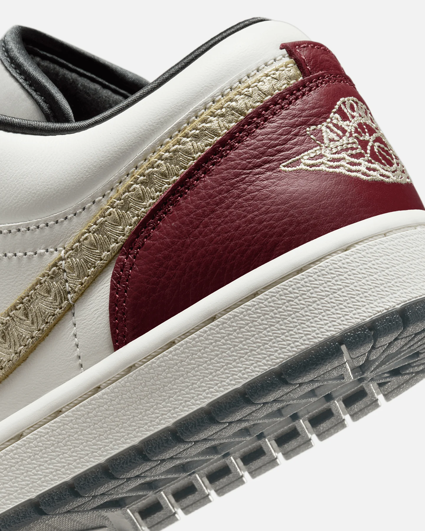 Jordan Women's Air Jordan 1 Low SE "Year Of The Dragon" Sail/Metallic Gold - Image 8