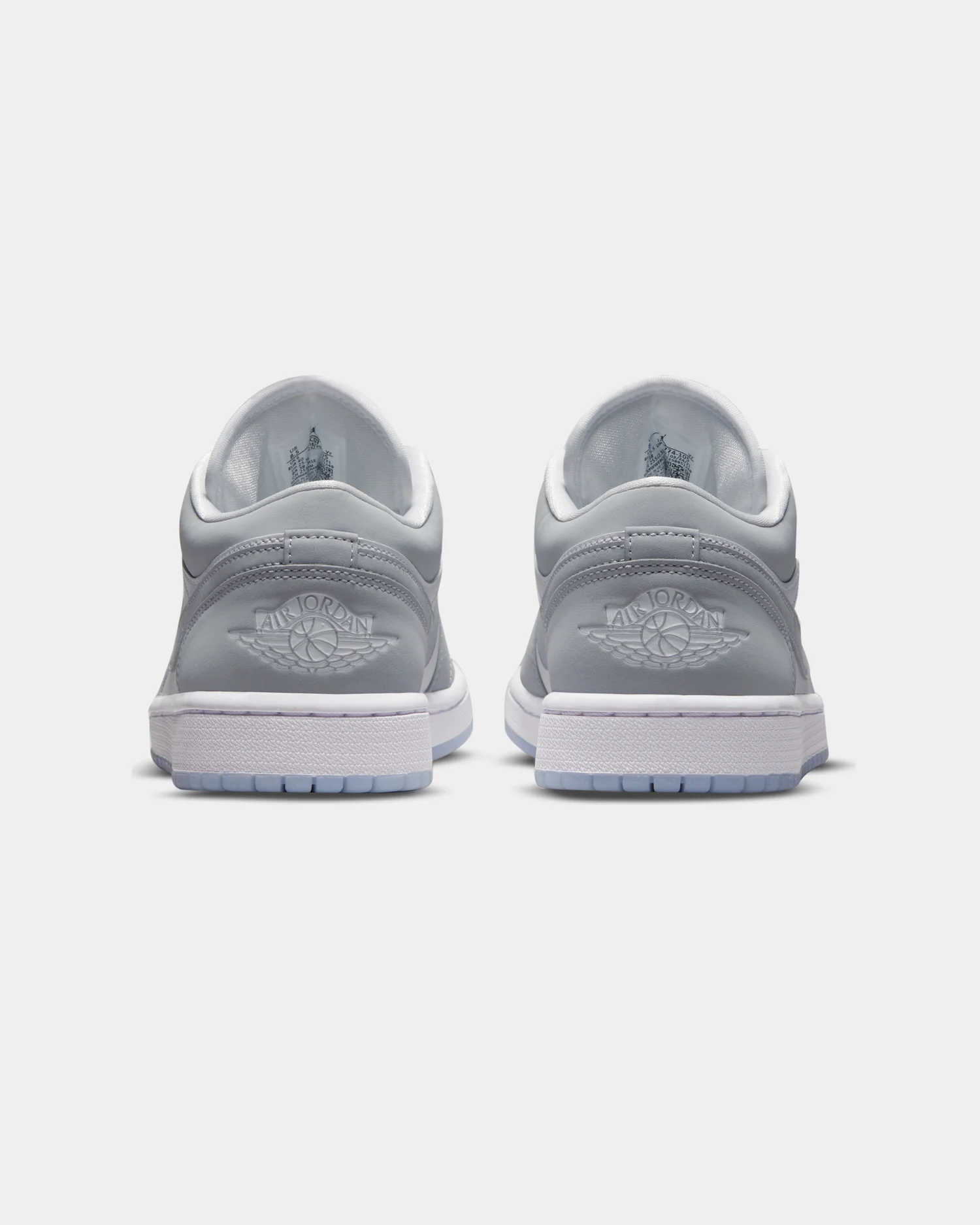 Jordan Women's Air Jordan 1 Low "White Wolf Grey" White/Wolf Grey - Image 3