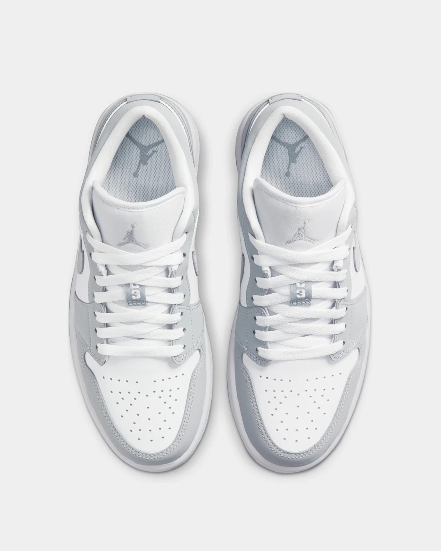 Jordan Women's Air Jordan 1 Low "White Wolf Grey" White/Wolf Grey - Image 7