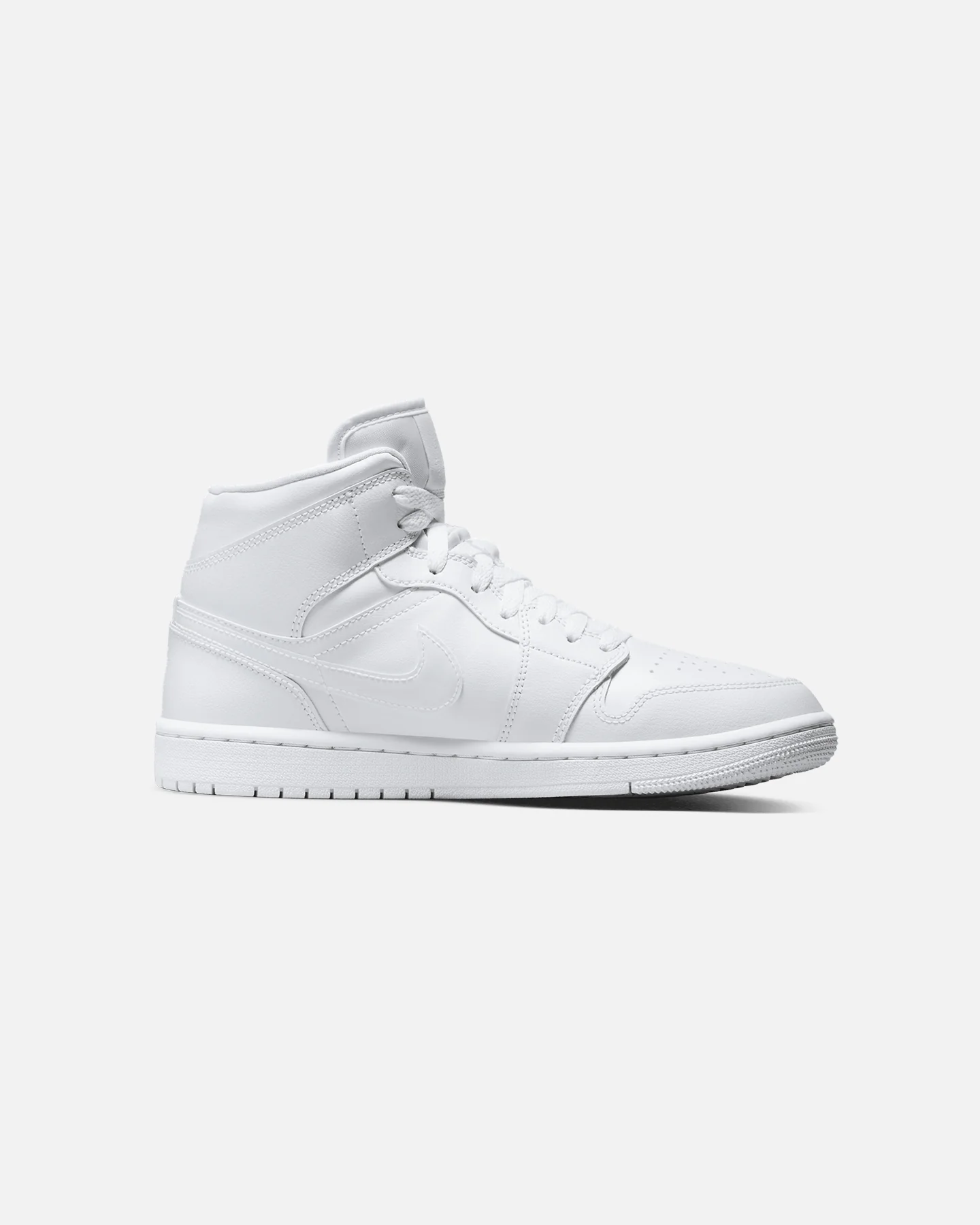 Jordan Women's Air Jordan 1 Mid 365 White/White - Image 4