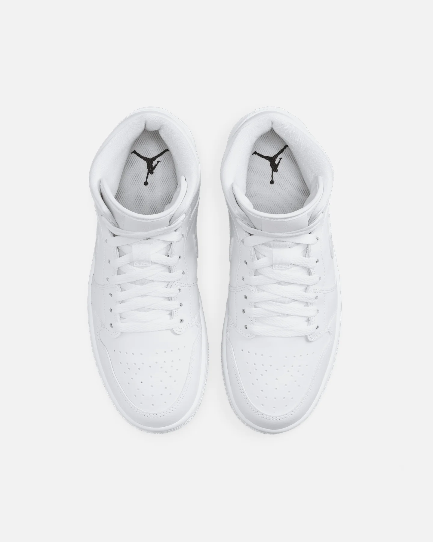 Jordan Women's Air Jordan 1 Mid 365 White/White - Image 7