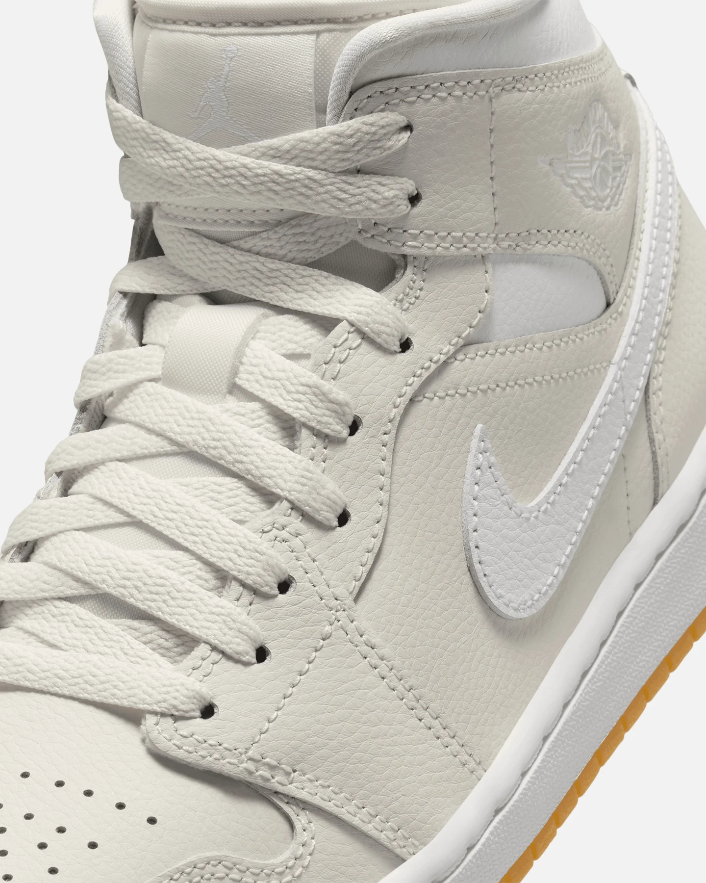 Jordan Women's Air Jordan 1 Mid Phantom - Image 6