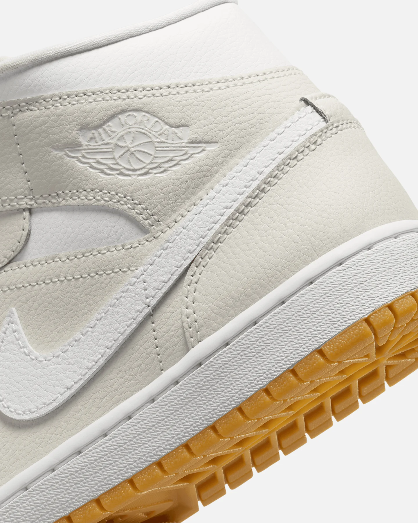 Jordan Women's Air Jordan 1 Mid Phantom - Image 8
