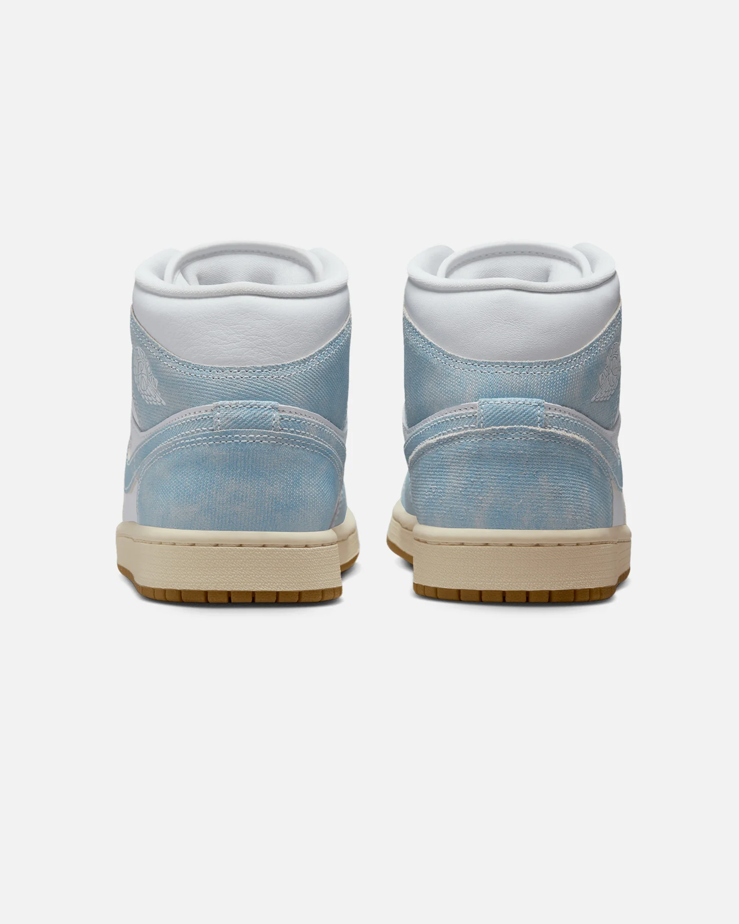 Jordan Women's Air Jordan 1 Mid SE "Denim" Blue/Gum - Image 3