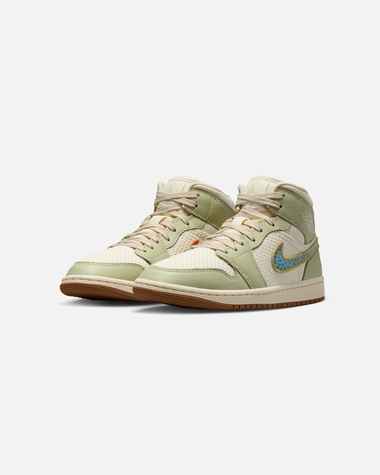 Jordan Women's Air Jordan 1 Mid SE Olive - Image 2