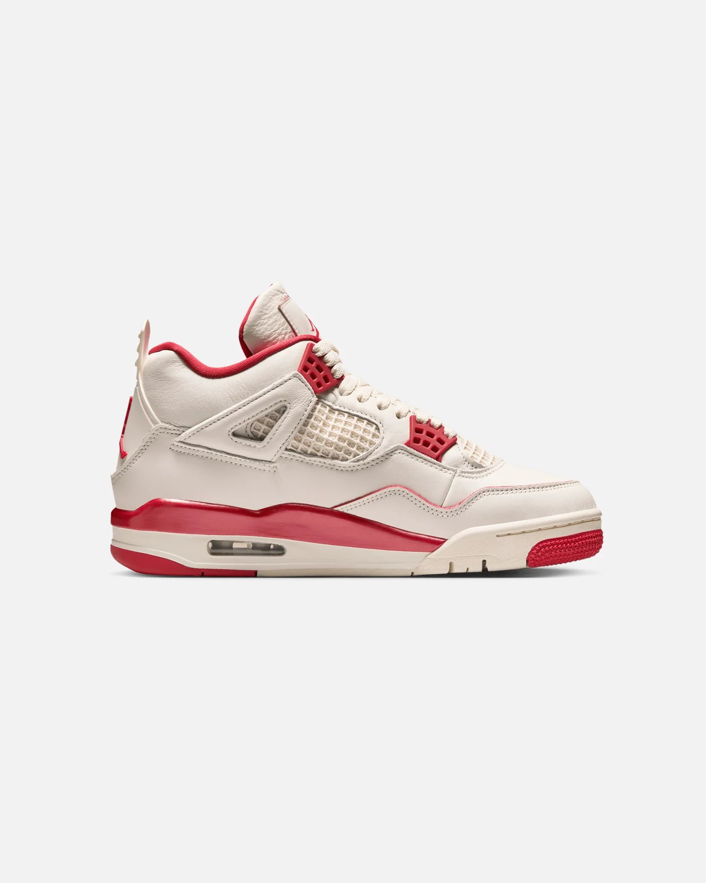 Jordan Women's Air Jordan 4 Retro "Pale Ivory and Tough Red" Pale Ivory - Image 4