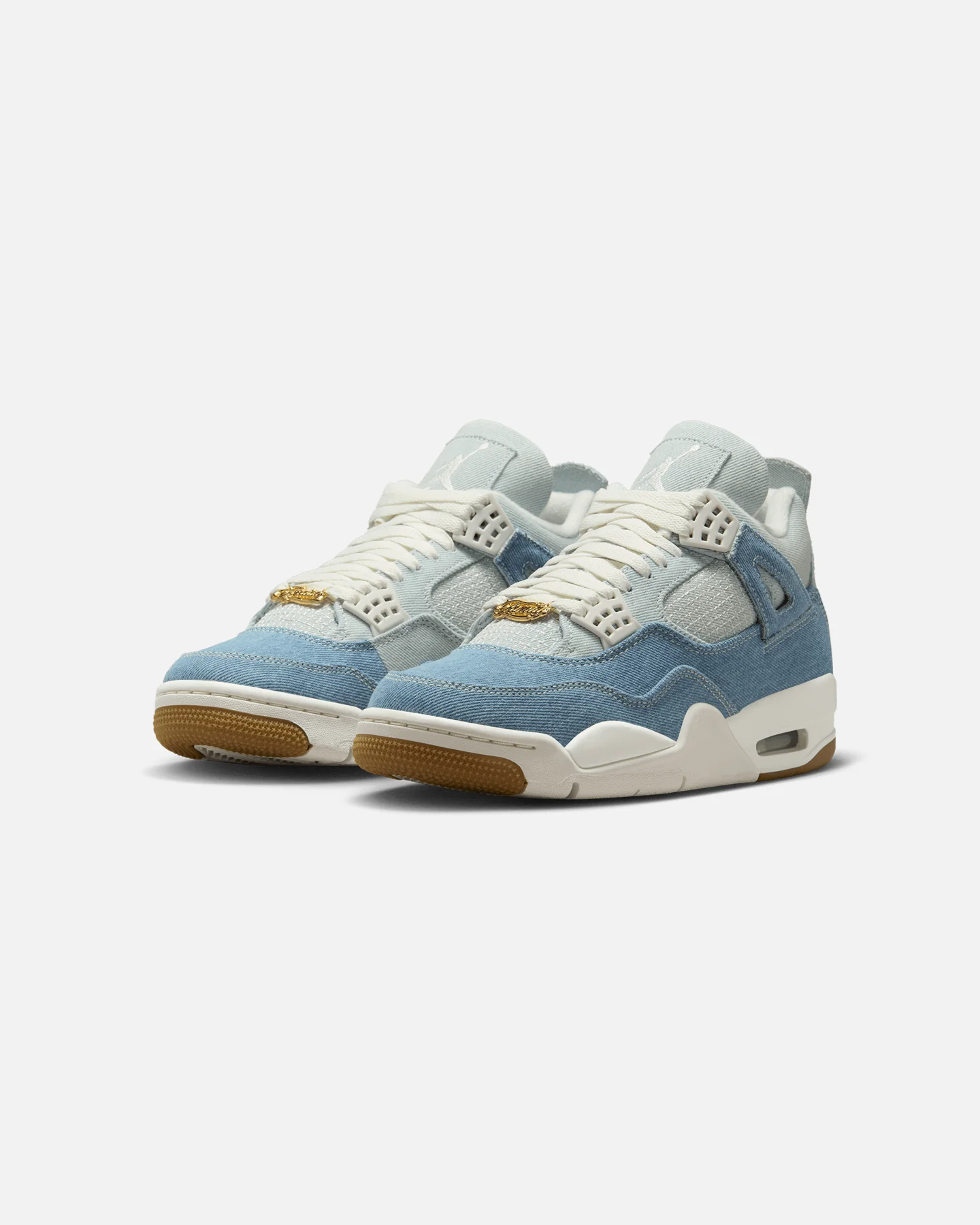 Jordan Women's Air Jordan 4 Retro "Worn Blue Denim" Sail - Image 2