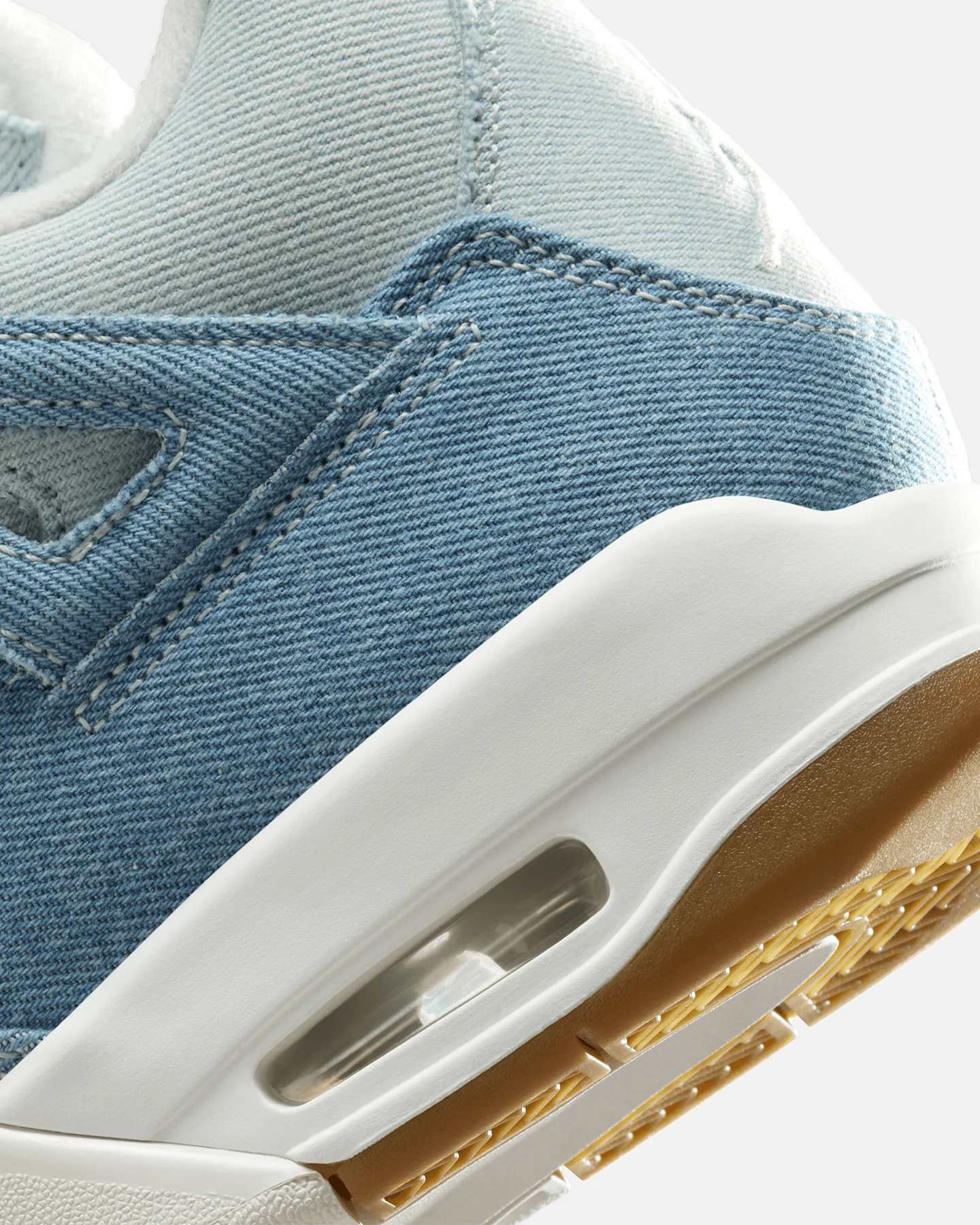 Jordan Women's Air Jordan 4 Retro "Worn Blue Denim" Sail - Image 8
