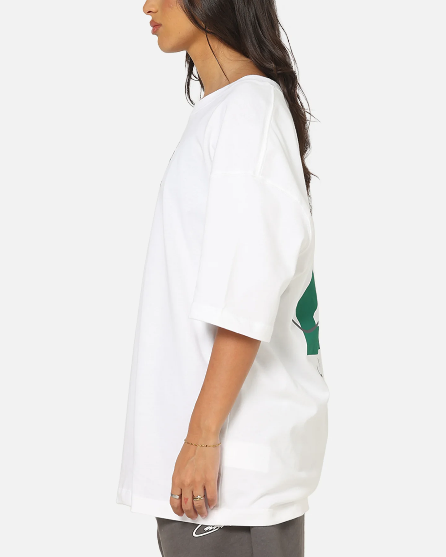 Jordan Women's Essentials Brooklyn 23 Graphic T-Shirt White - Image 6