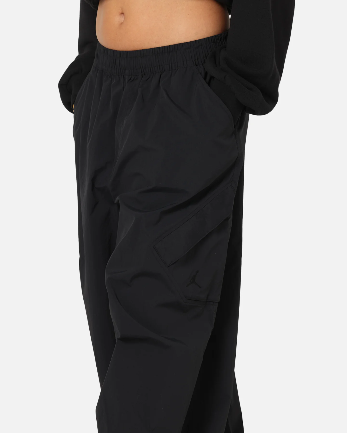 Jordan Women's Flight Chicago Parachute Pants Black - Image 3