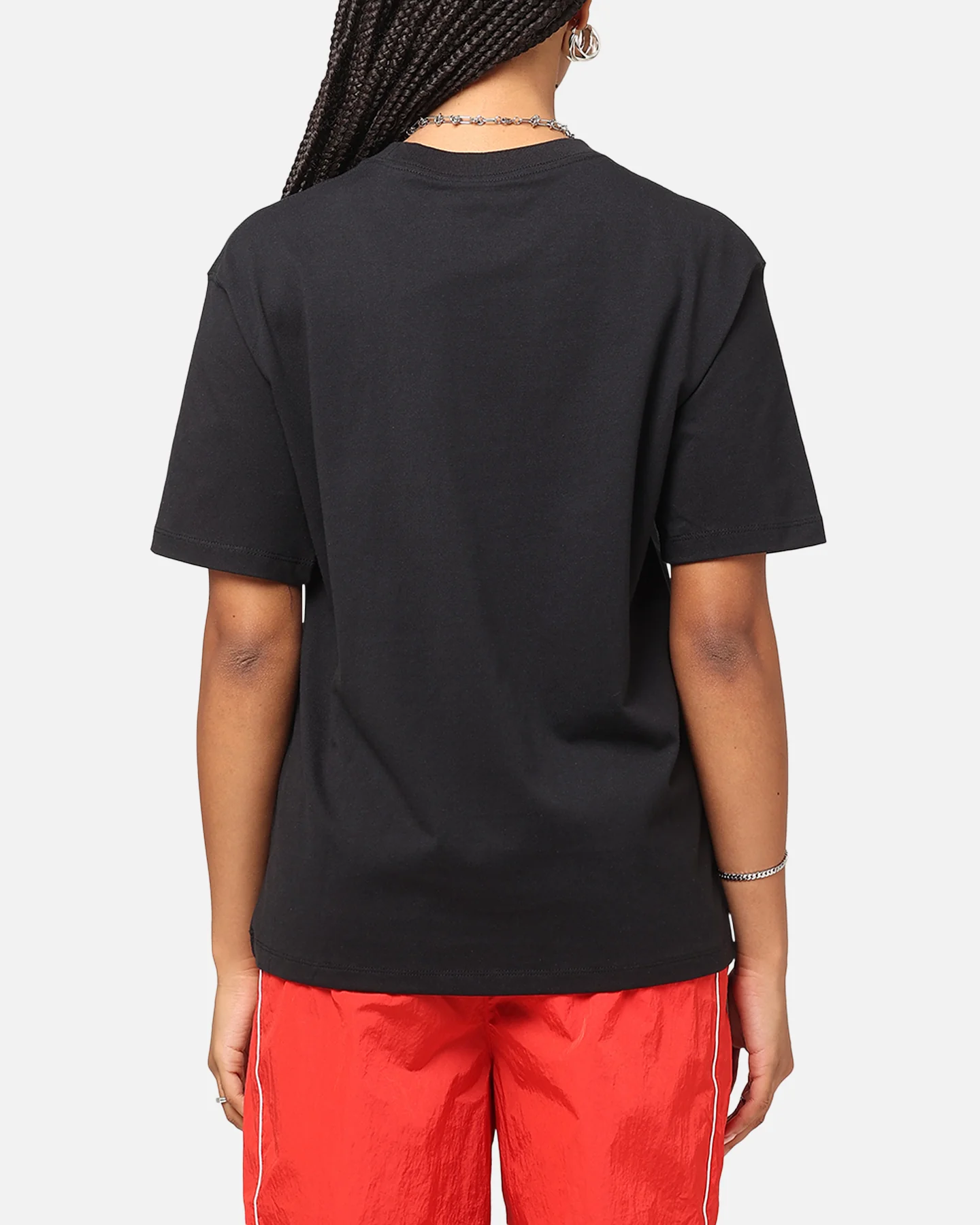 Jordan Women's Graphic Girlfriend T-Shirt Black/Gym Red - Image 3