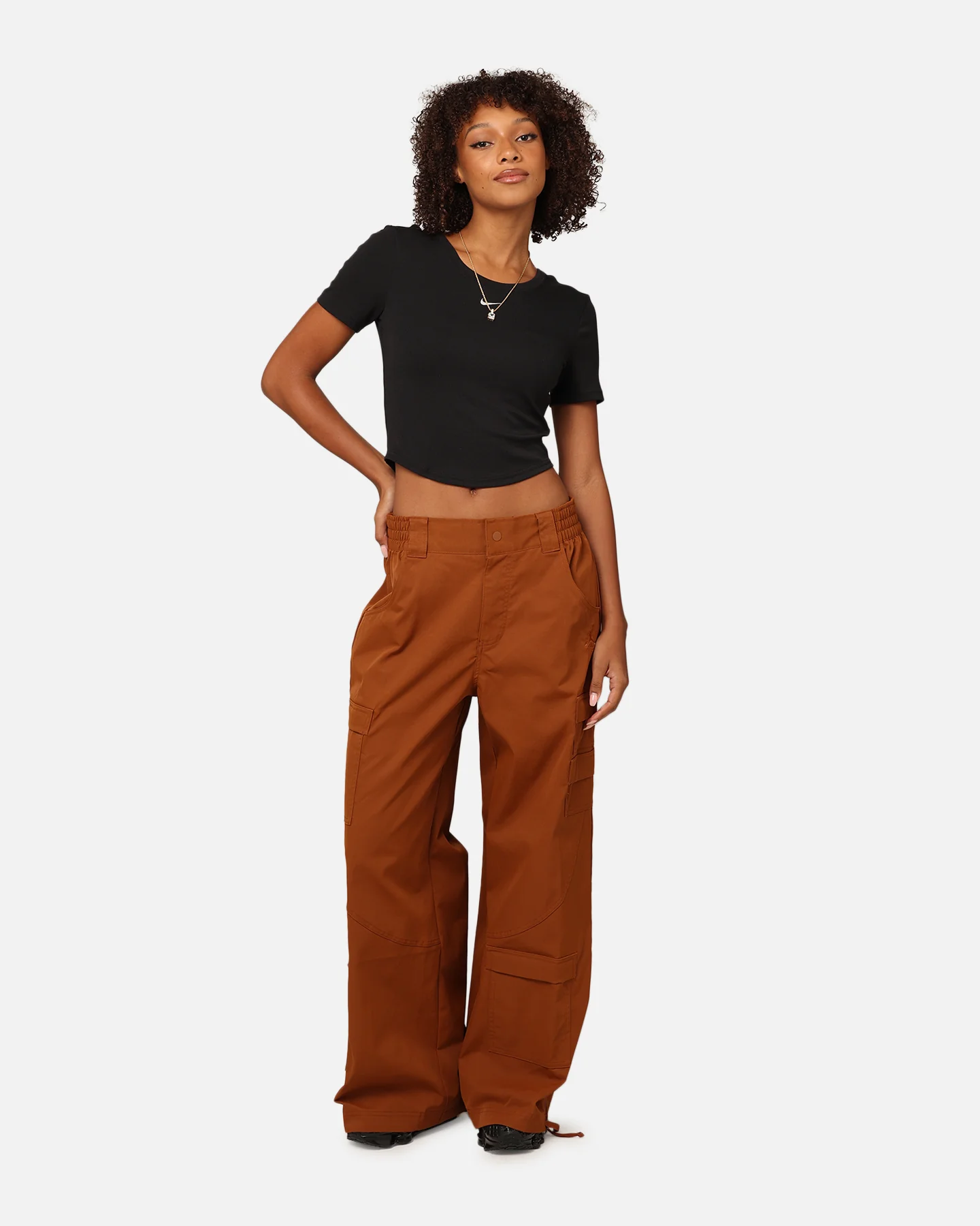 Jordan Women's Heavyweight Chicago Pants Legend Coffee - Image 2
