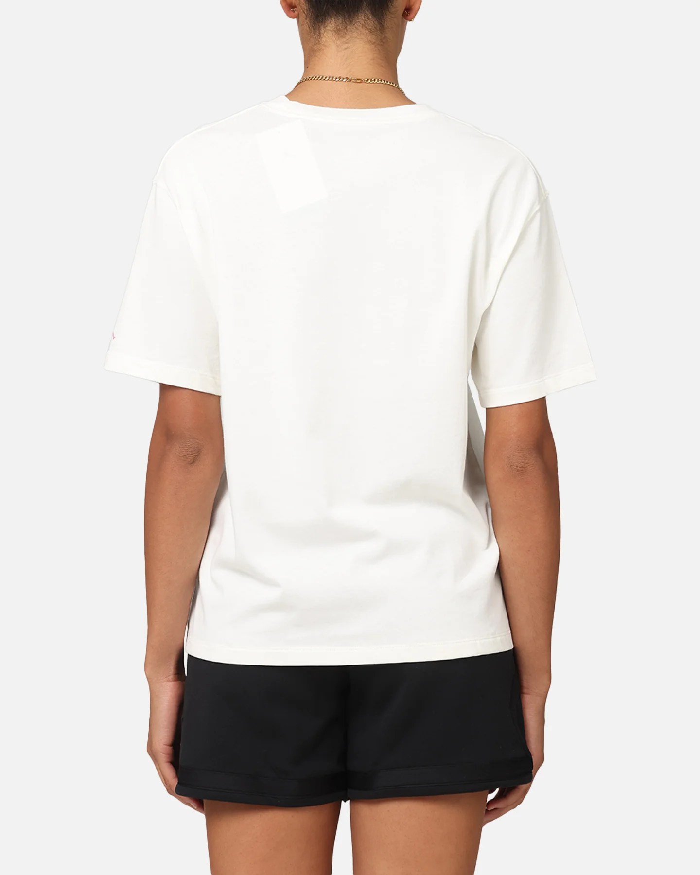 Jordan Women's Heritage Graphic T-Shirt Sail/Orchid - Image 3