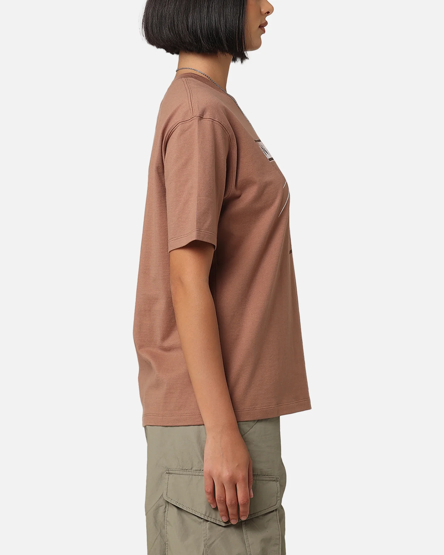 Jordan Women's Jordan Flight Heritage Graphic T-Shirt Archaeo Brown - Image 4