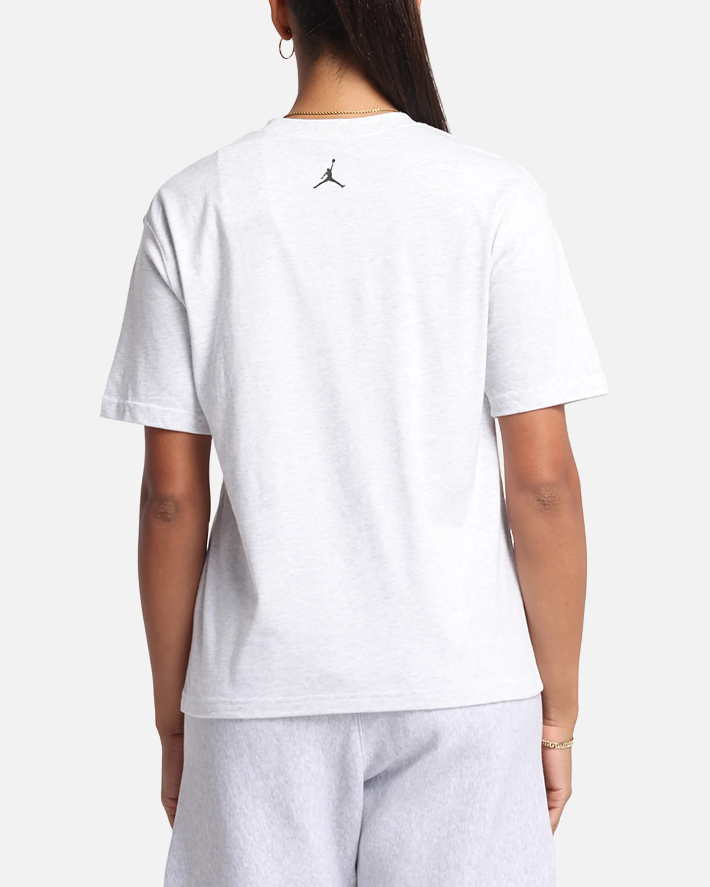 Jordan Women's MVP Graphic T-Shirt Birch Heather - Image 3