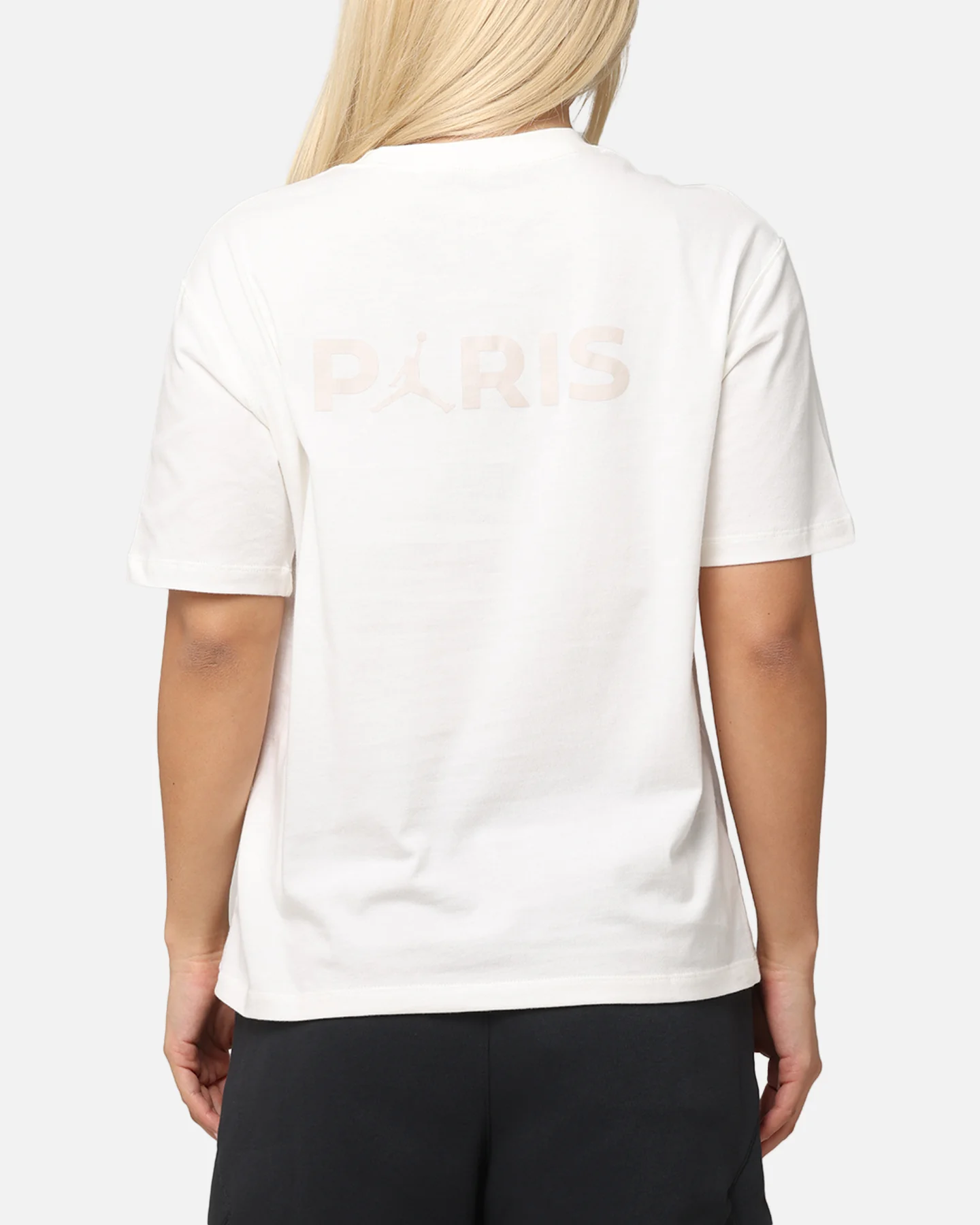 Jordan Women's Paris Saint-Germain Graphic T-Shirt Rust Sail/Pale Ivory - Image 2