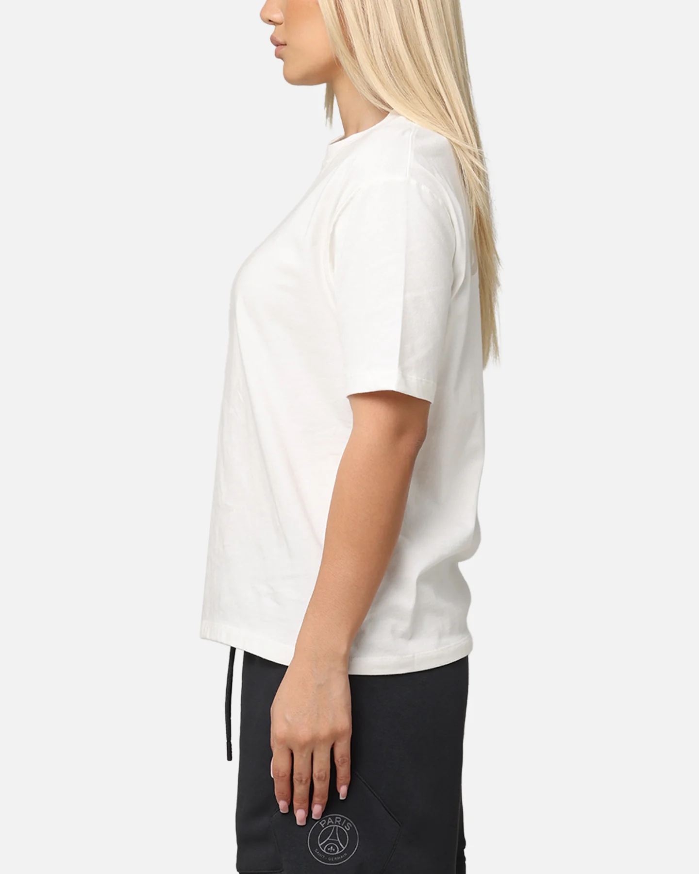 Jordan Women's Paris Saint-Germain Graphic T-Shirt Rust Sail/Pale Ivory - Image 6