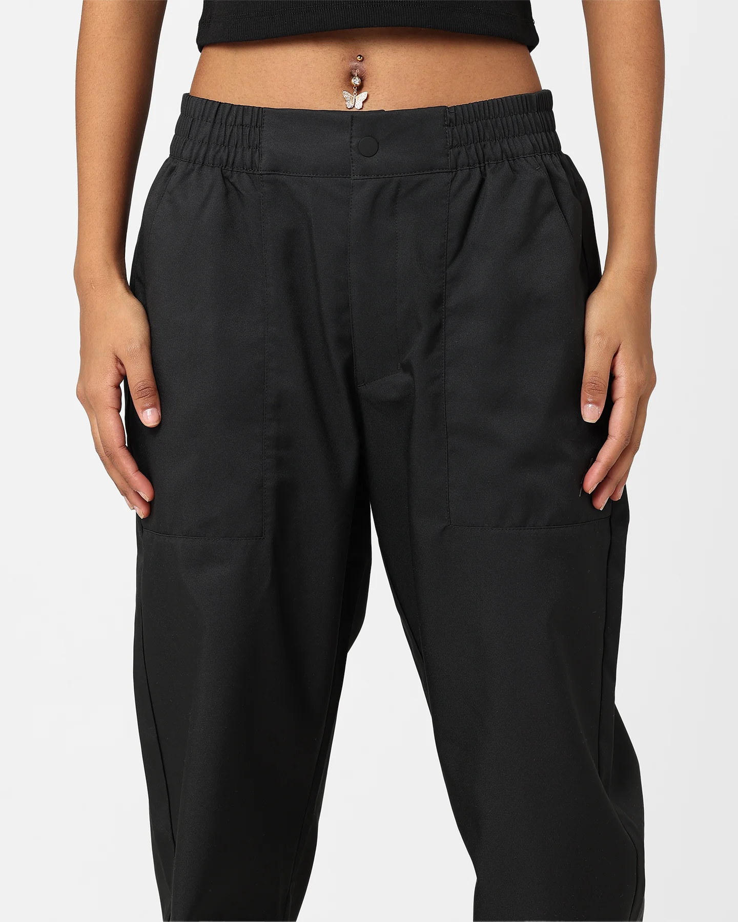 Jordan Women's Woven Core Pants Black/Smoke Grey - Image 7
