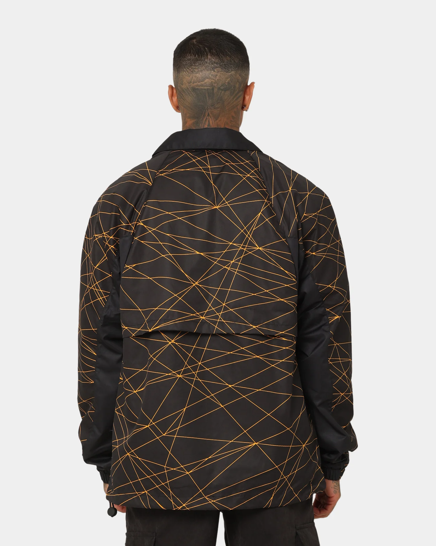 Jordan X Paris Saint-Germain Anthem Jacket Black/Tour Yellow - Image 4