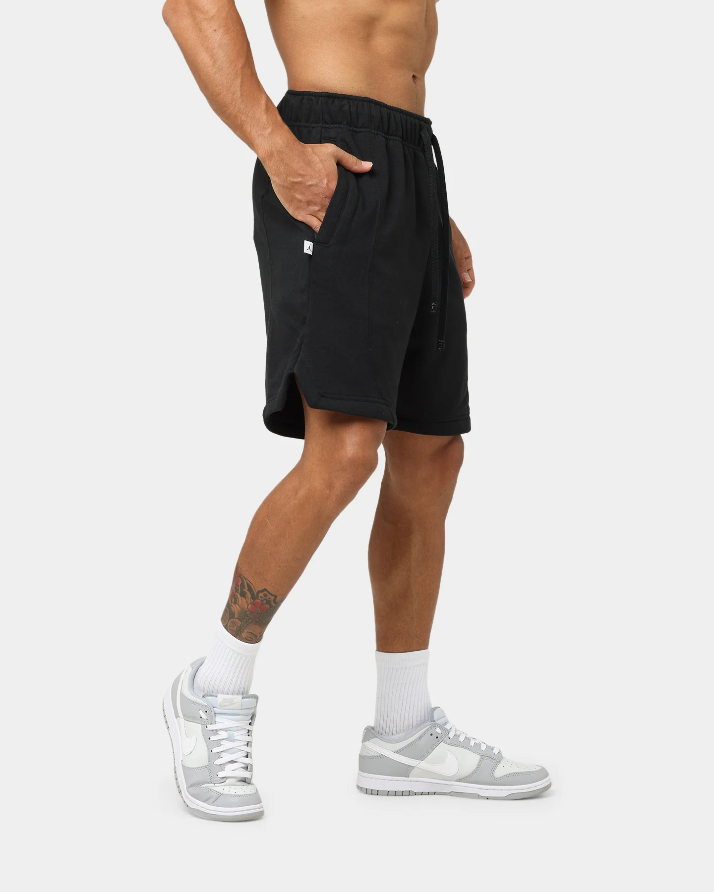 Jordan Zion Fleece Shorts Black - Image 5