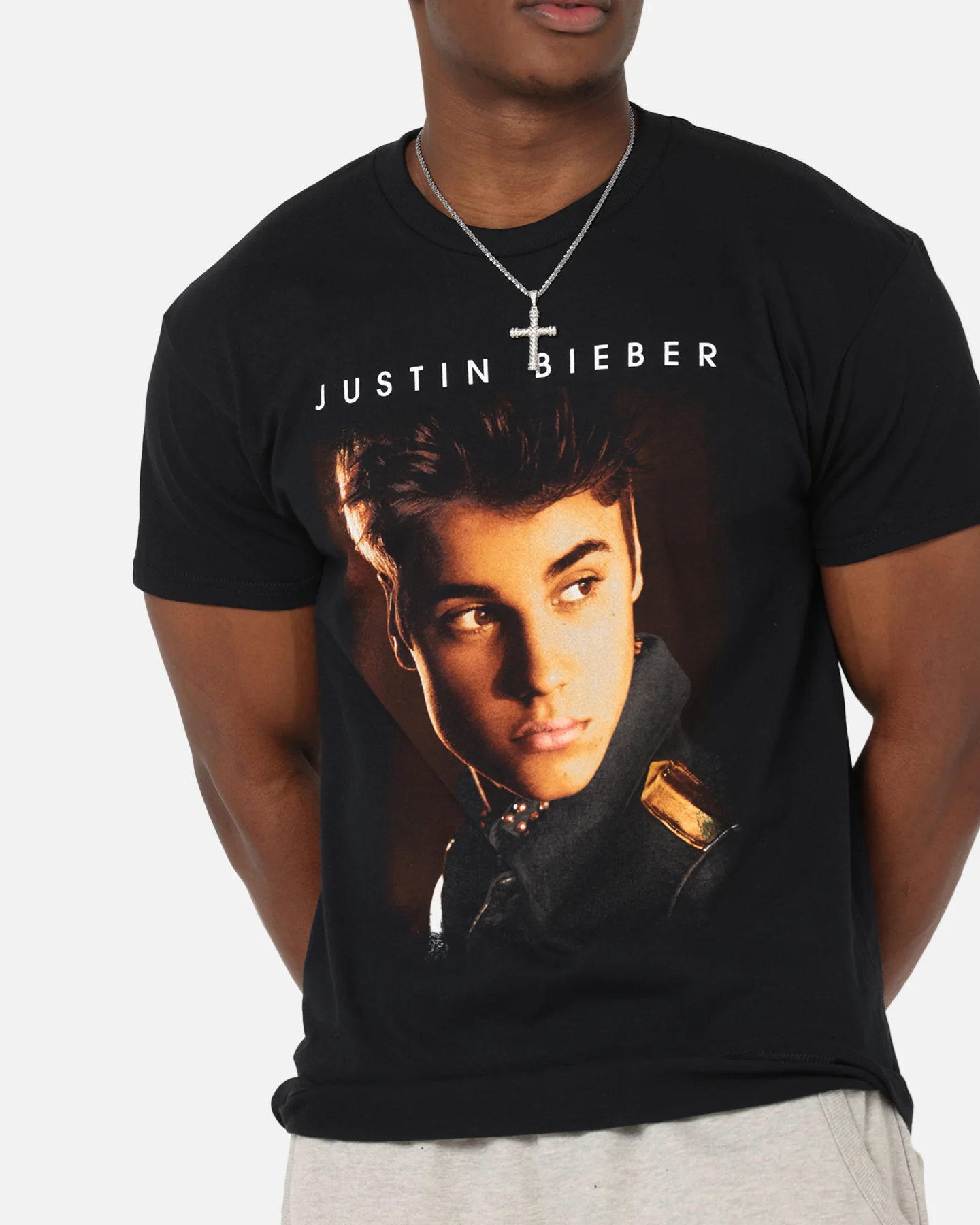 Justin Bieber Believe T-Shirt Black - Image 6