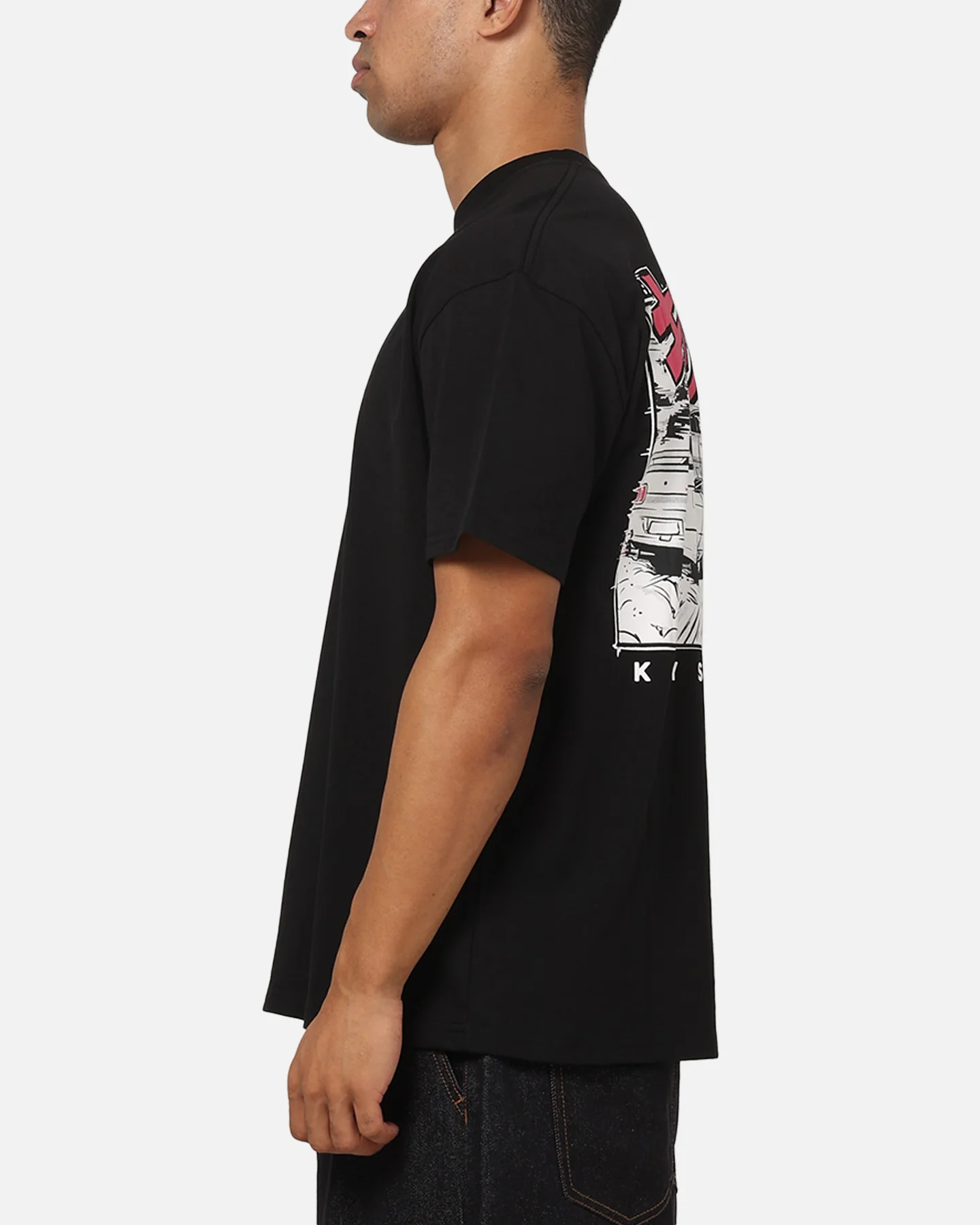 Key Street Battle T-Shirt Black - Image 6
