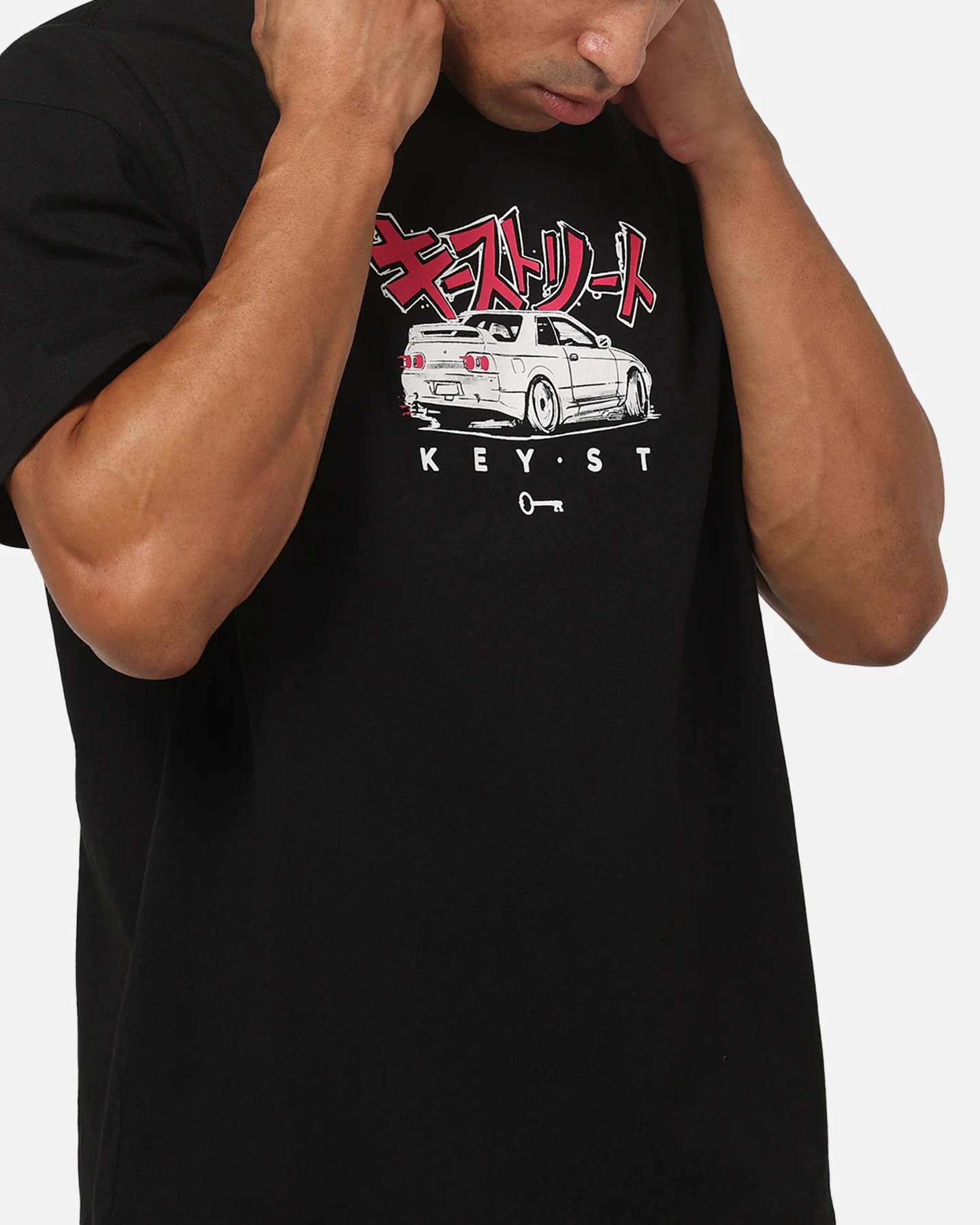 Key Street Battle T-Shirt Black - Image 8