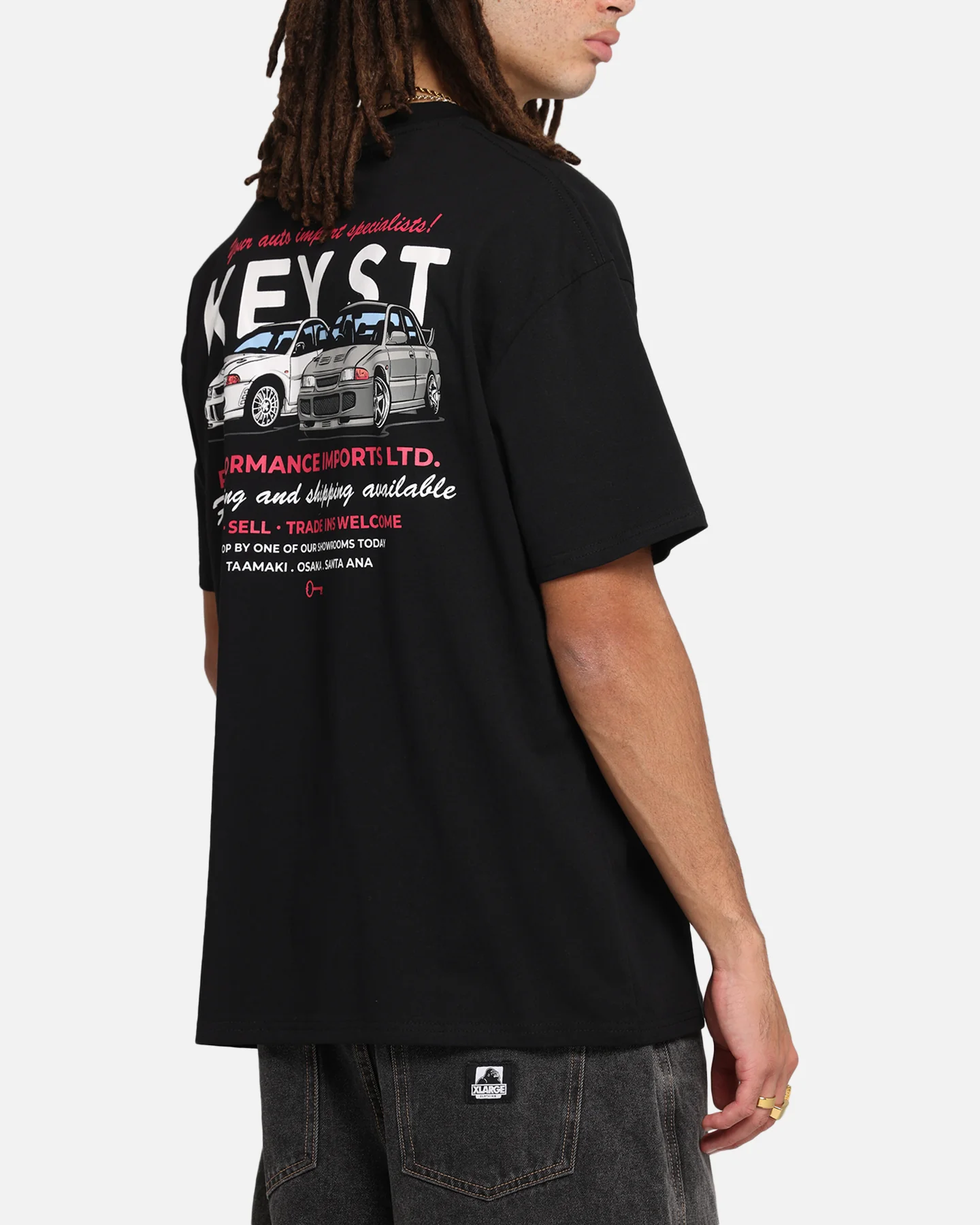 Key Street Dealership T-Shirt Black - Image 7