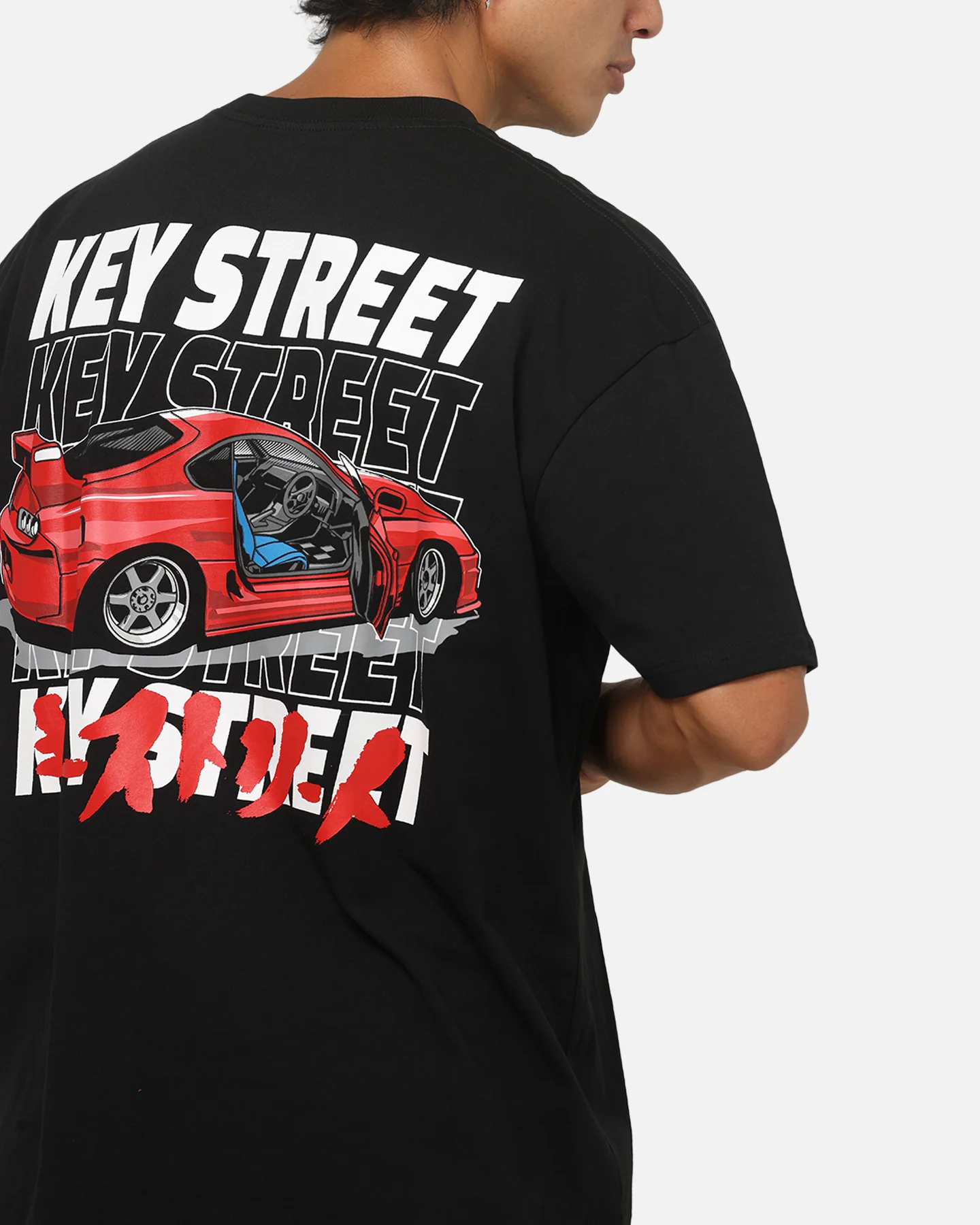Key Street Homage 2 Heavy T-Shirt Black - Image 7