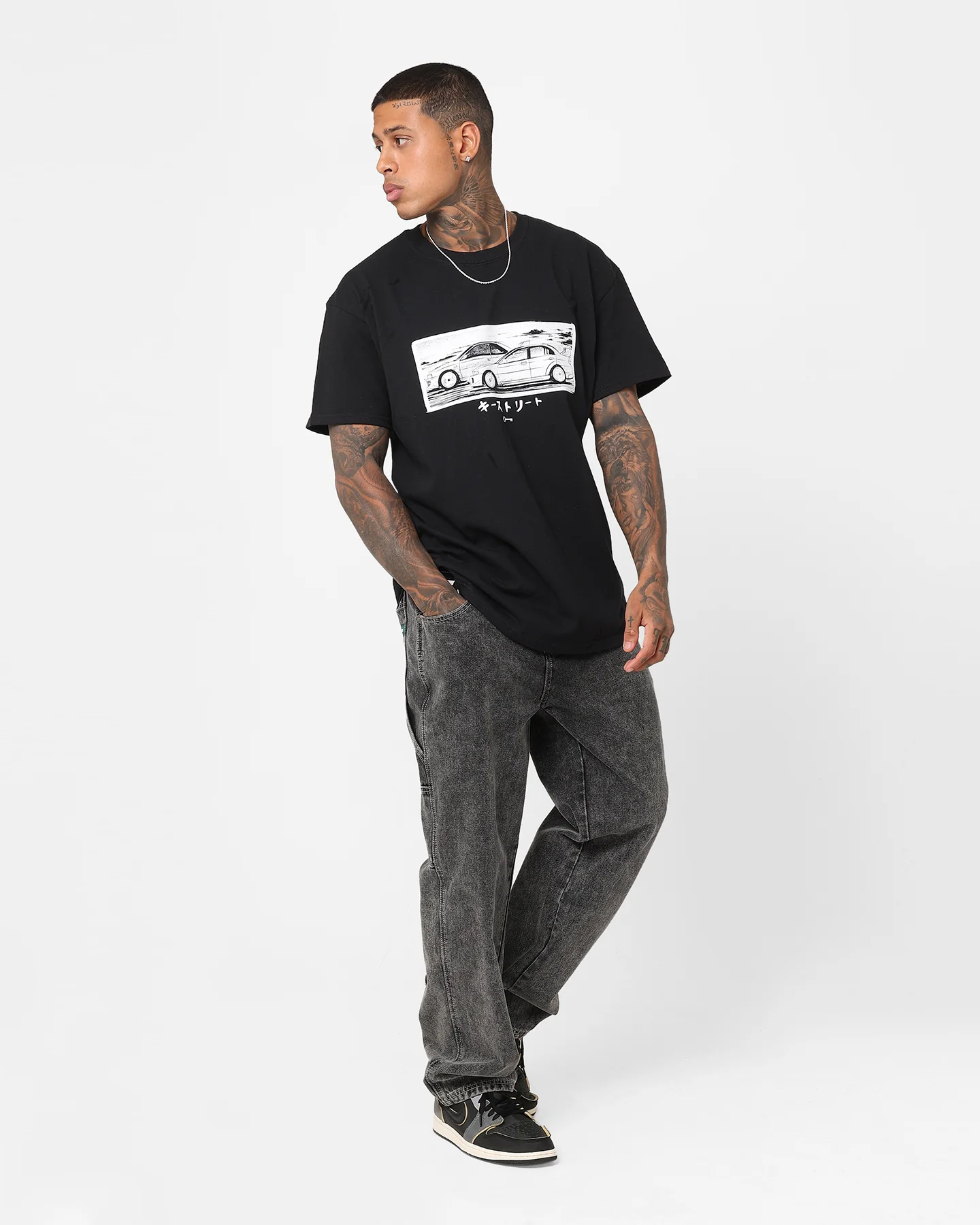 Key Street Versus T-Shirt Black - Image 8