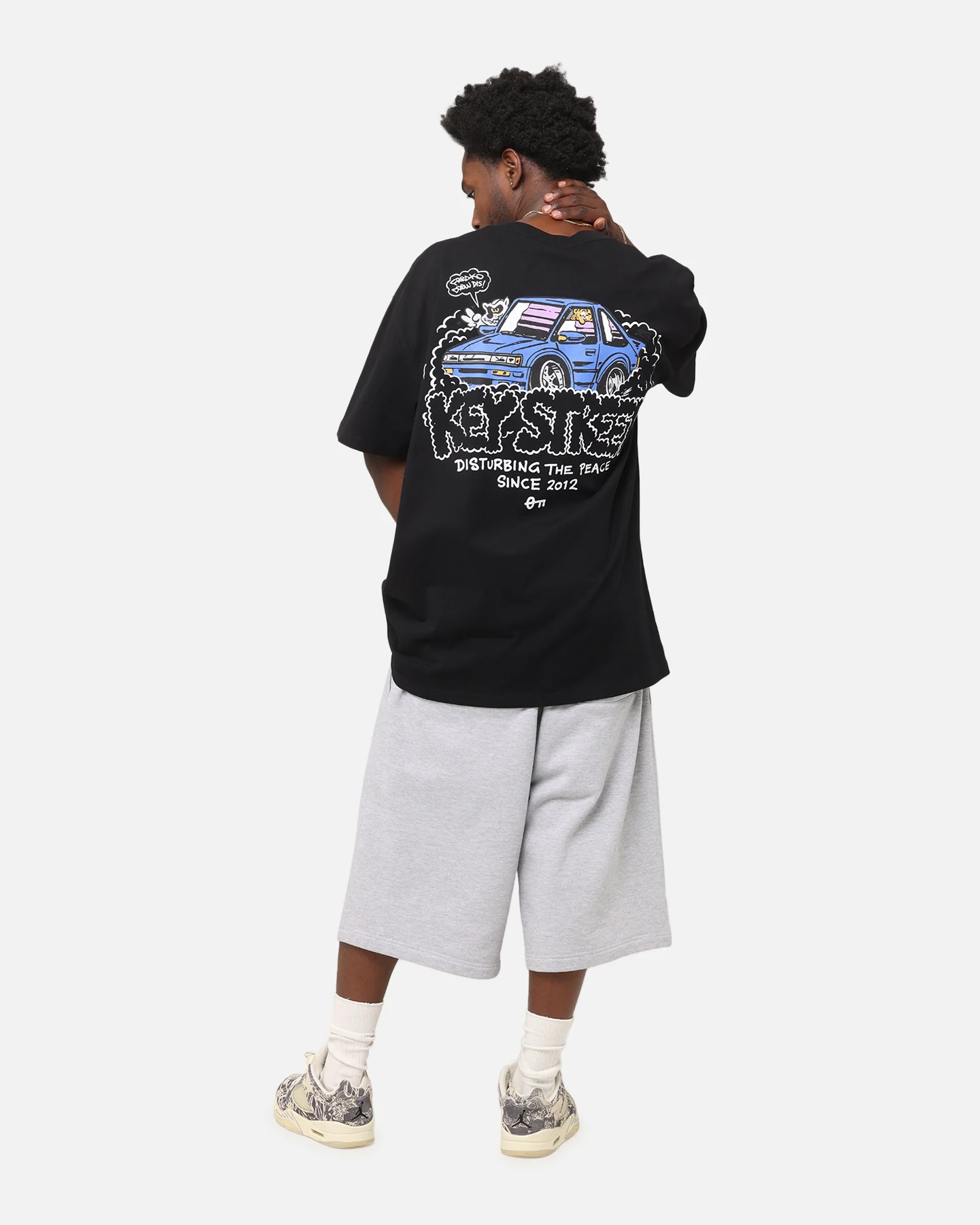 Key Street X FRKO Burner T-Shirt Black - Image 3