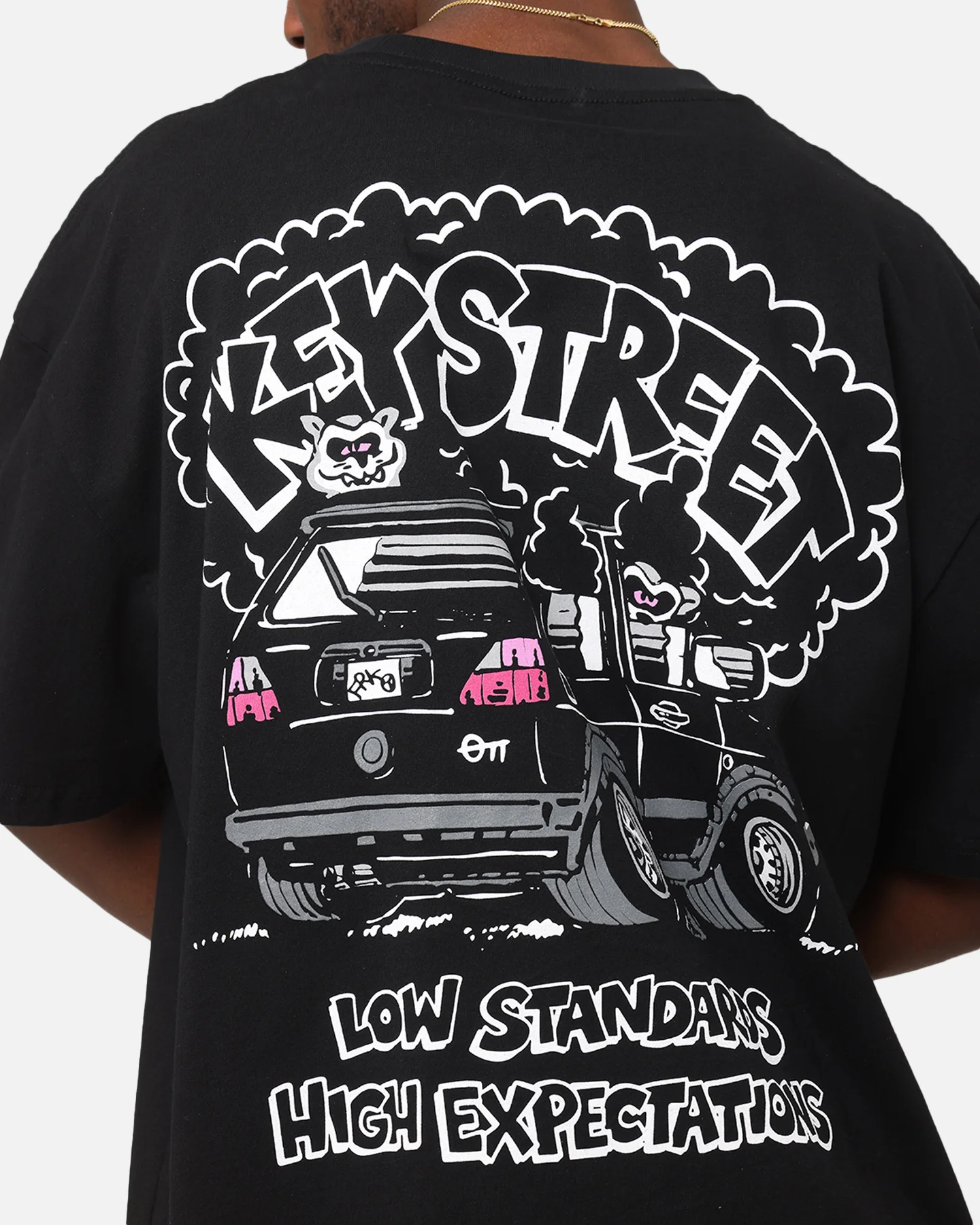 Key Street X FRKO Hot Box T-Shirt Black - Image 8