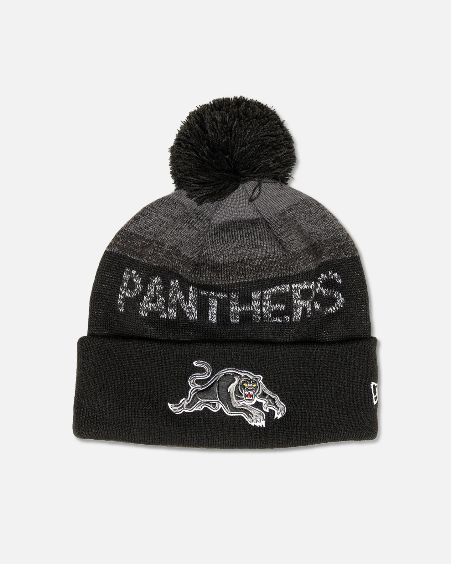 New Era Penrith Panthers 'NRL Ombre Marle' Knitted Beanie Official Team Colour